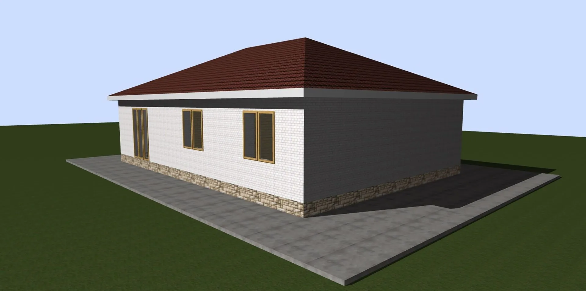 1эт дом 110м с 4 спальнями