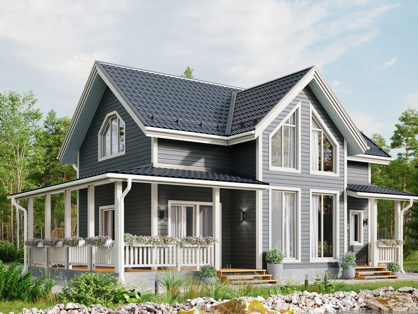 Каркасный дом Тало-159