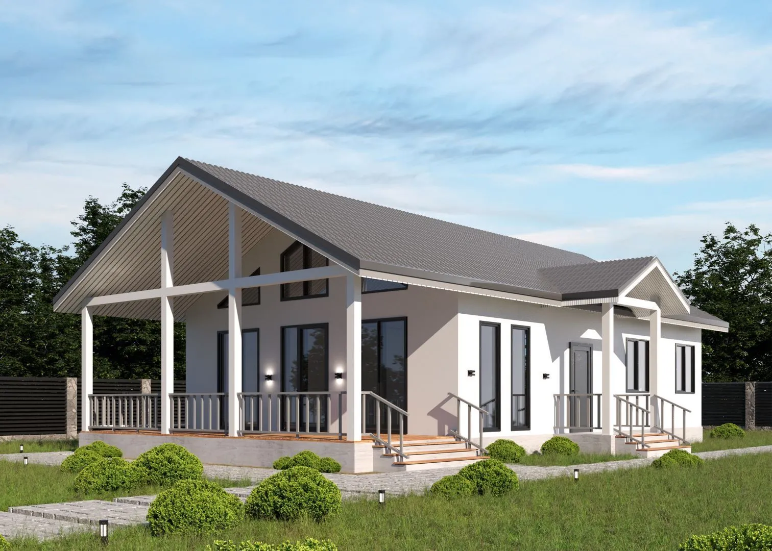 Дом из sip панелей 