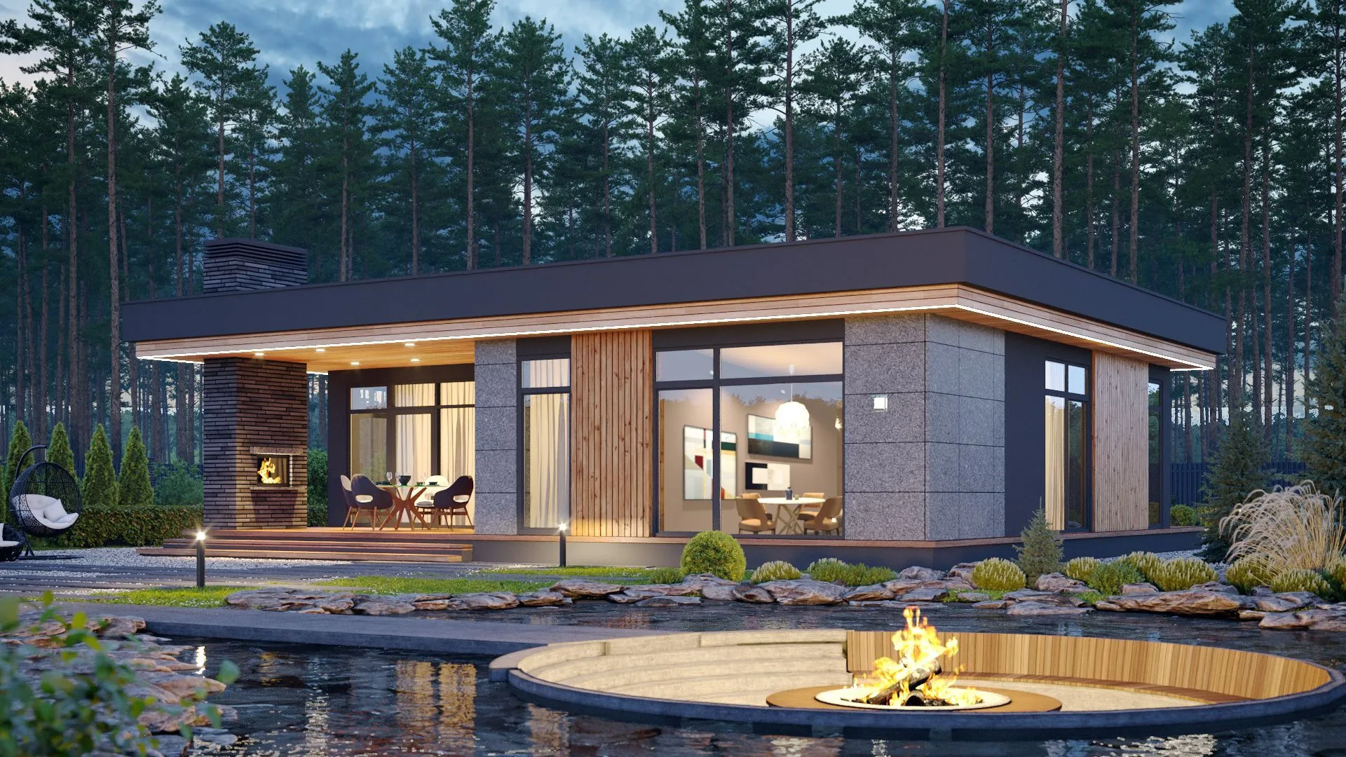 Дакота-мини Плоская кровля