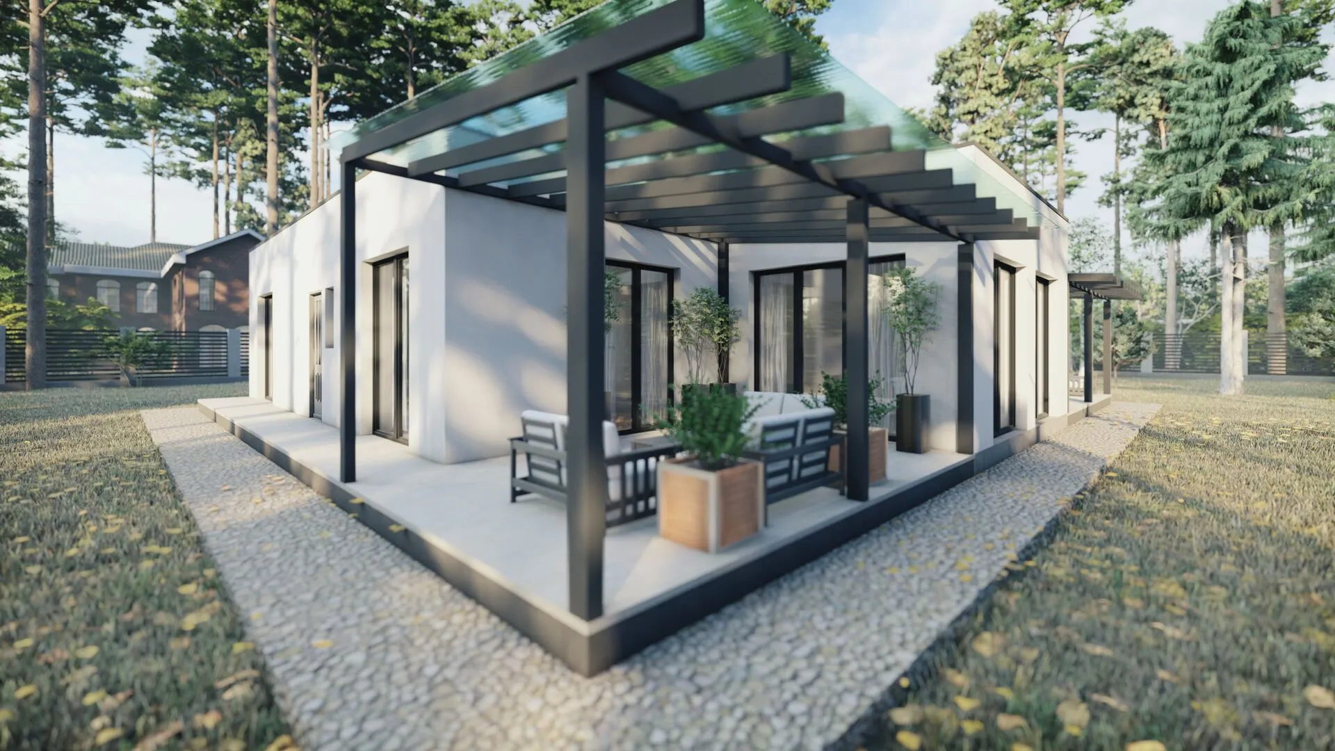 Индивидуальный жилой дом из газобетона ПС-194