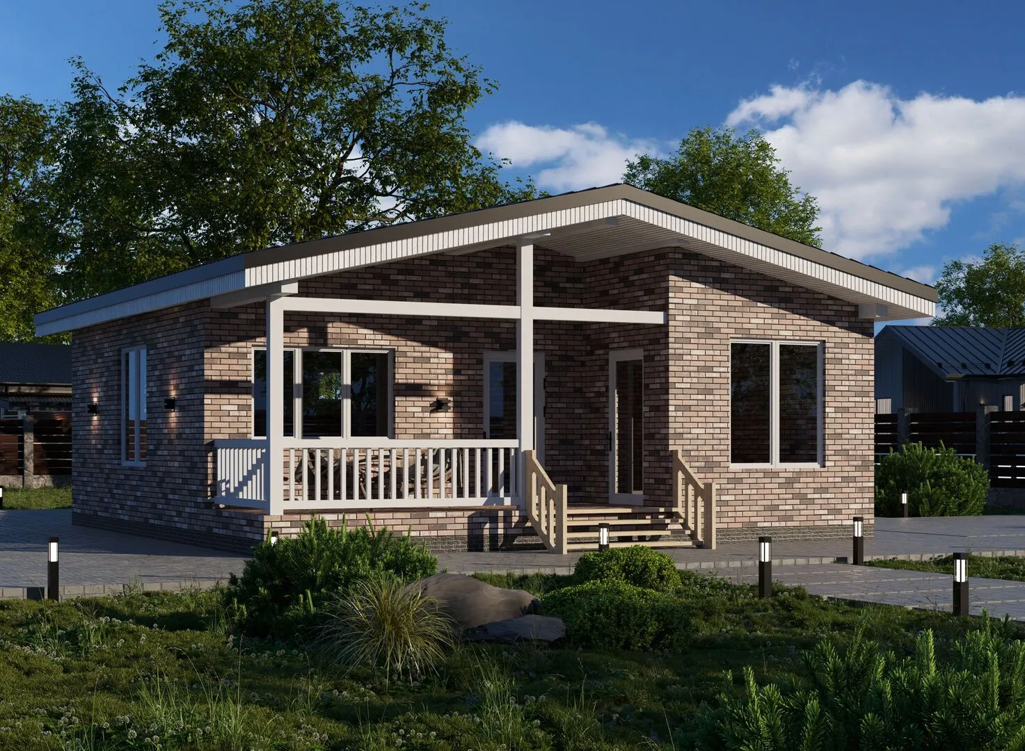 Дом из sip панелей 