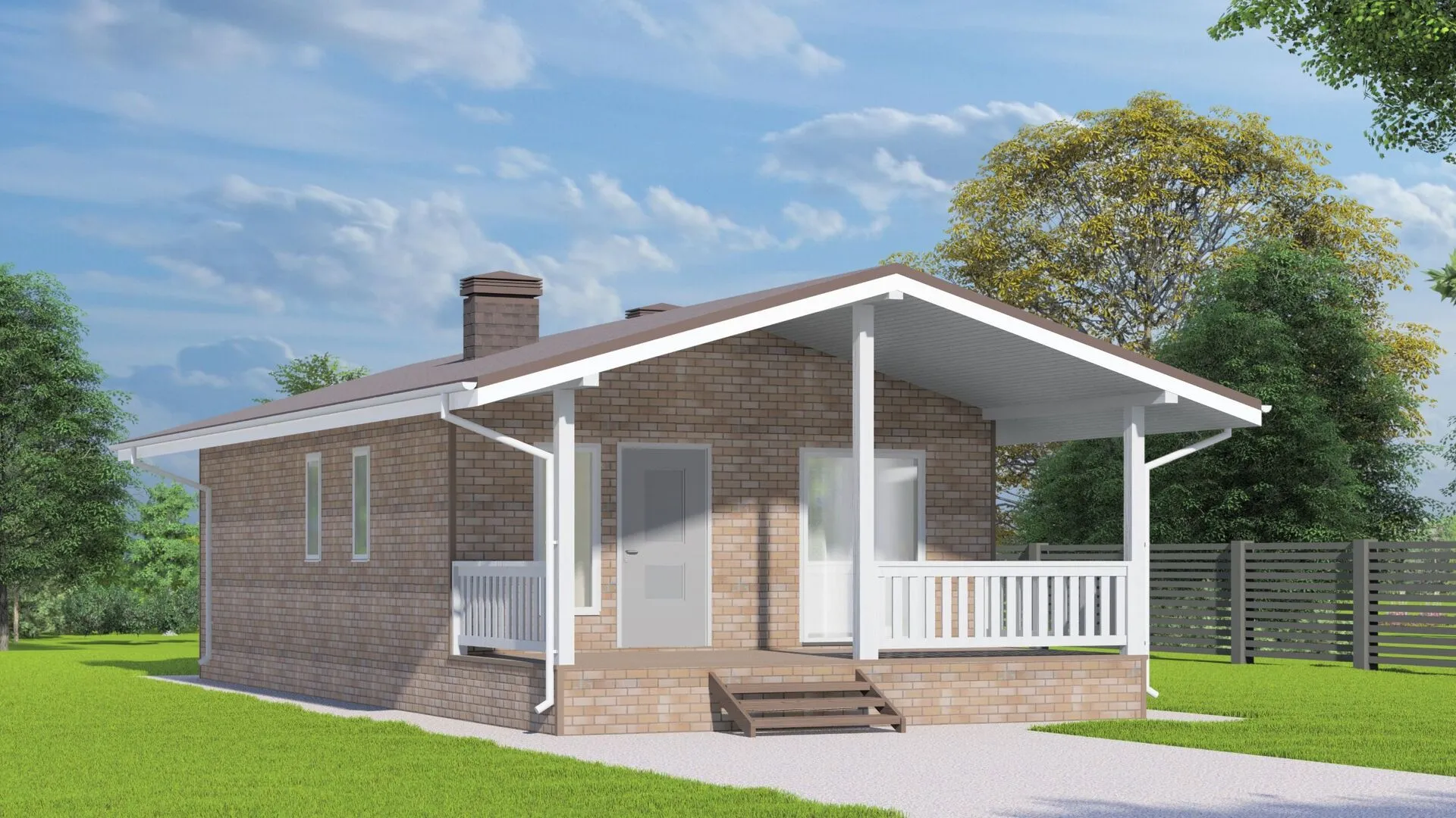 Мазай с верандой