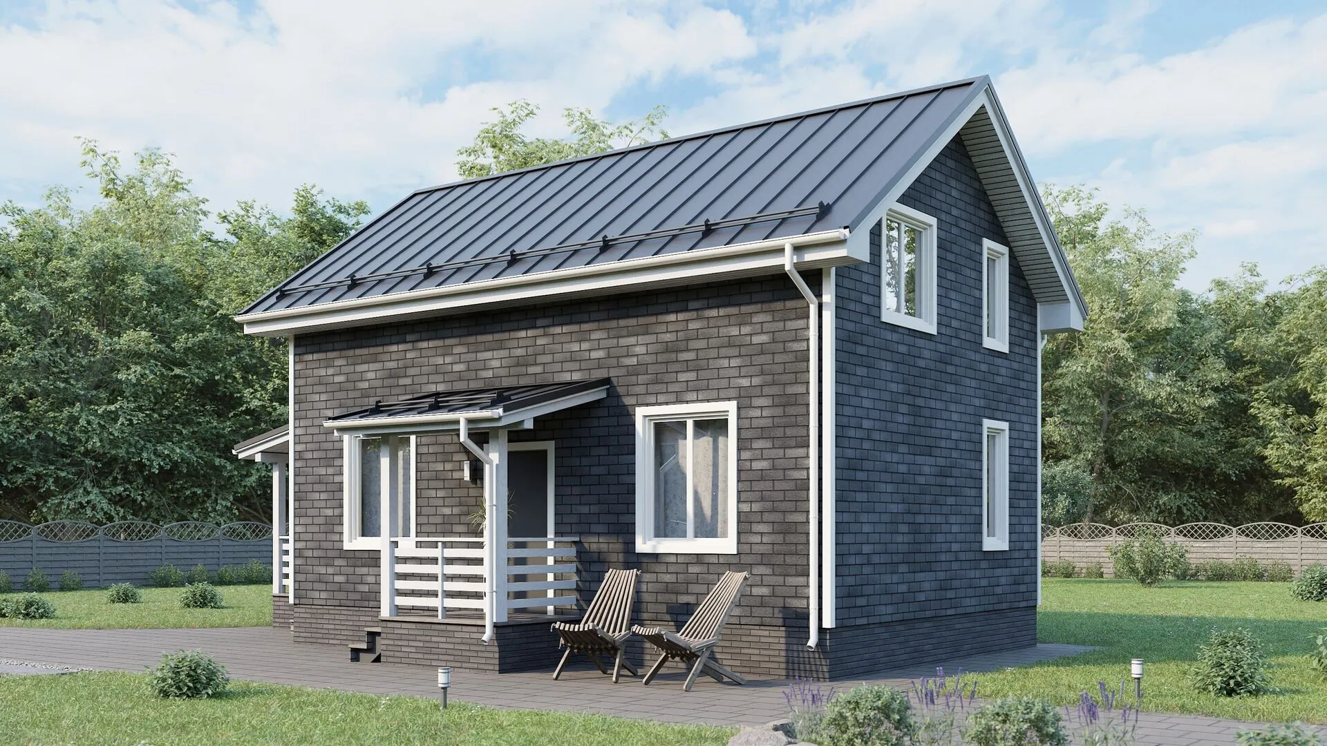 Загородный дом ПСК-352