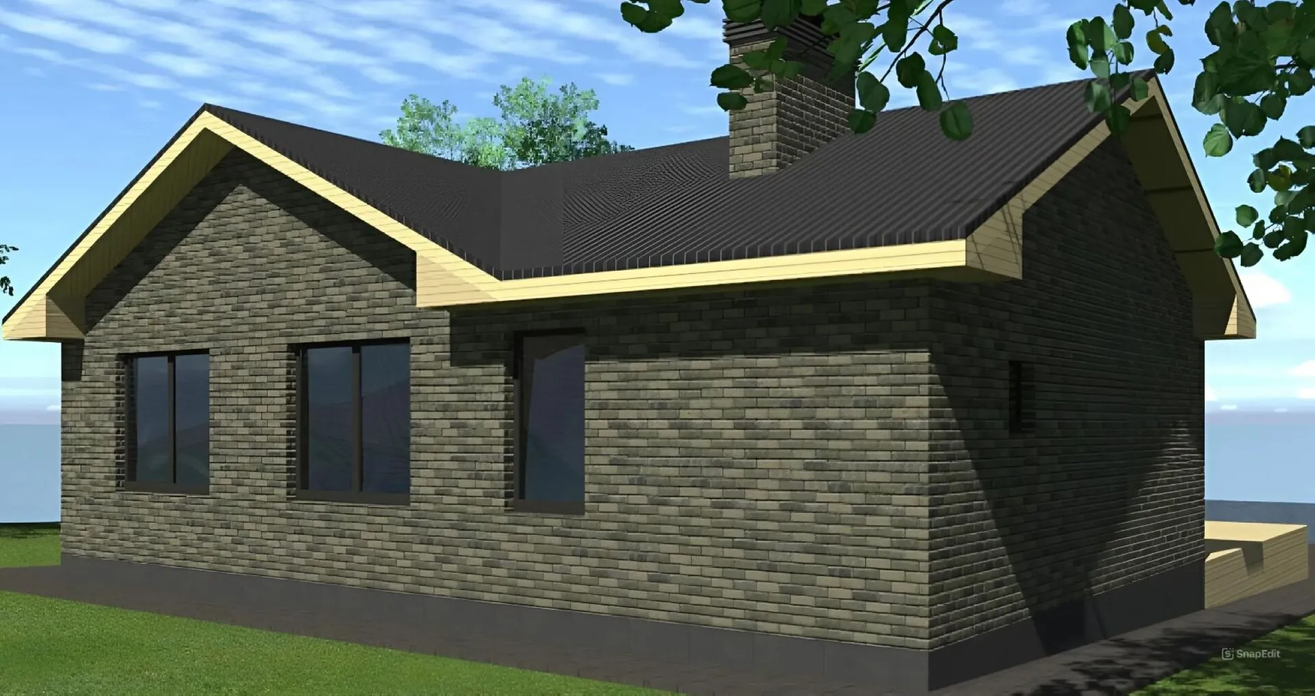 Элитный загородный дом