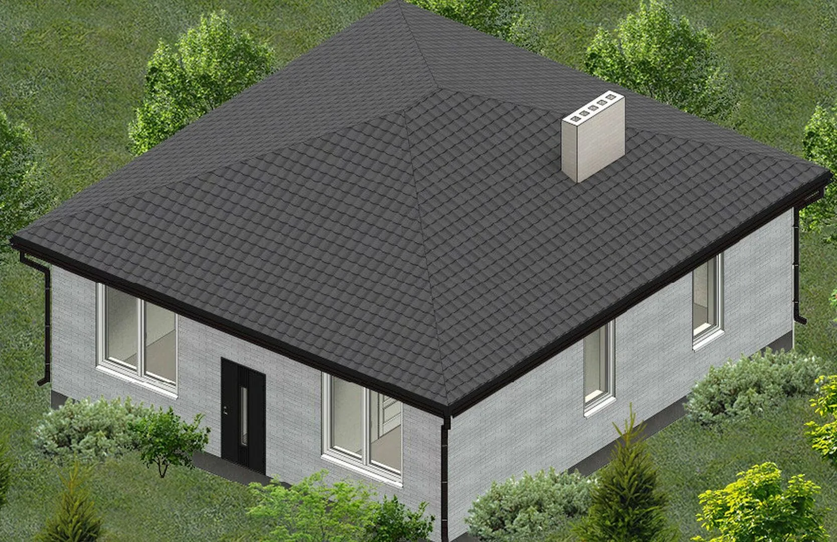 Одноэтажный дом СЕ-2