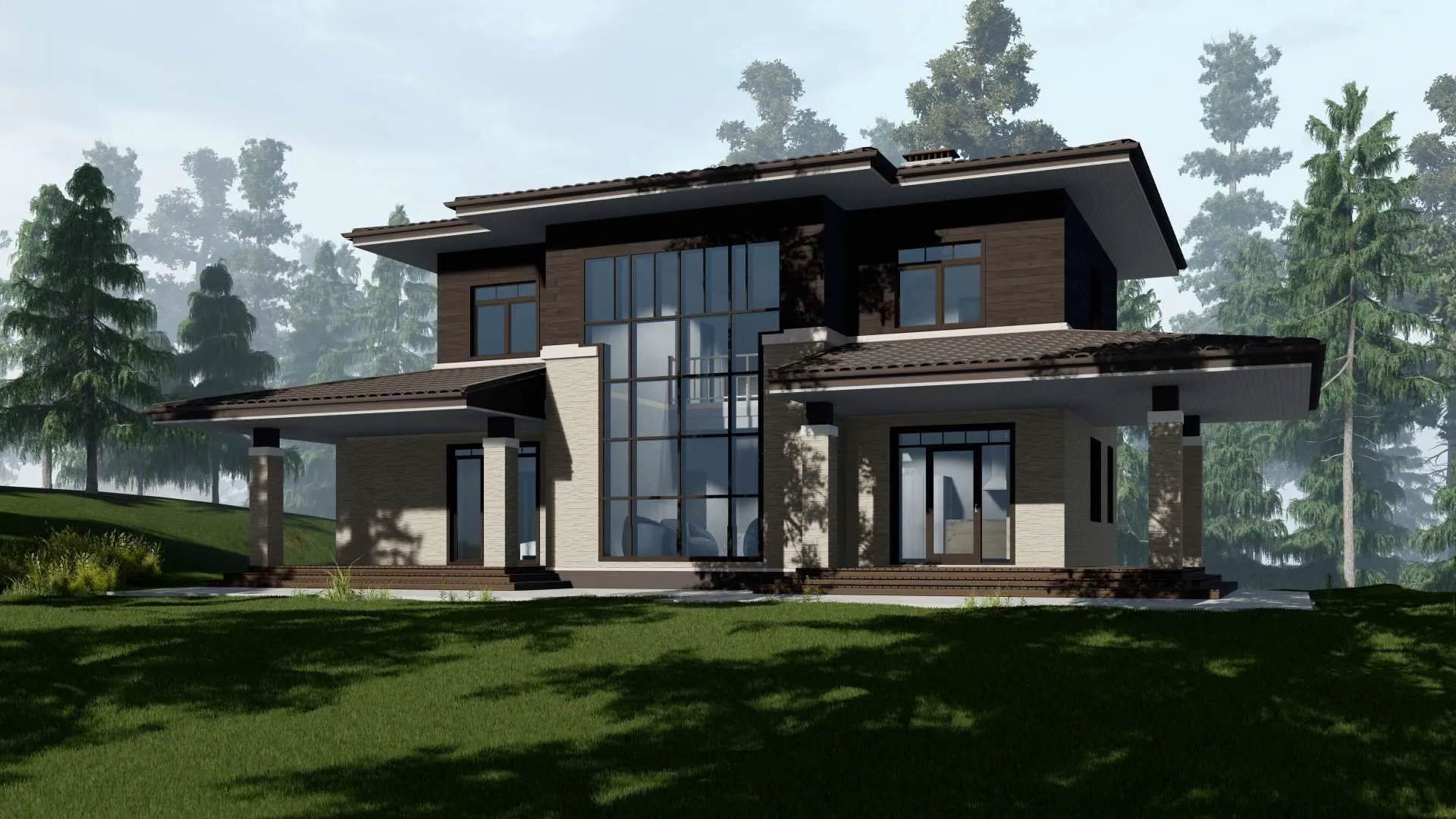 Загородный дом-АС-209