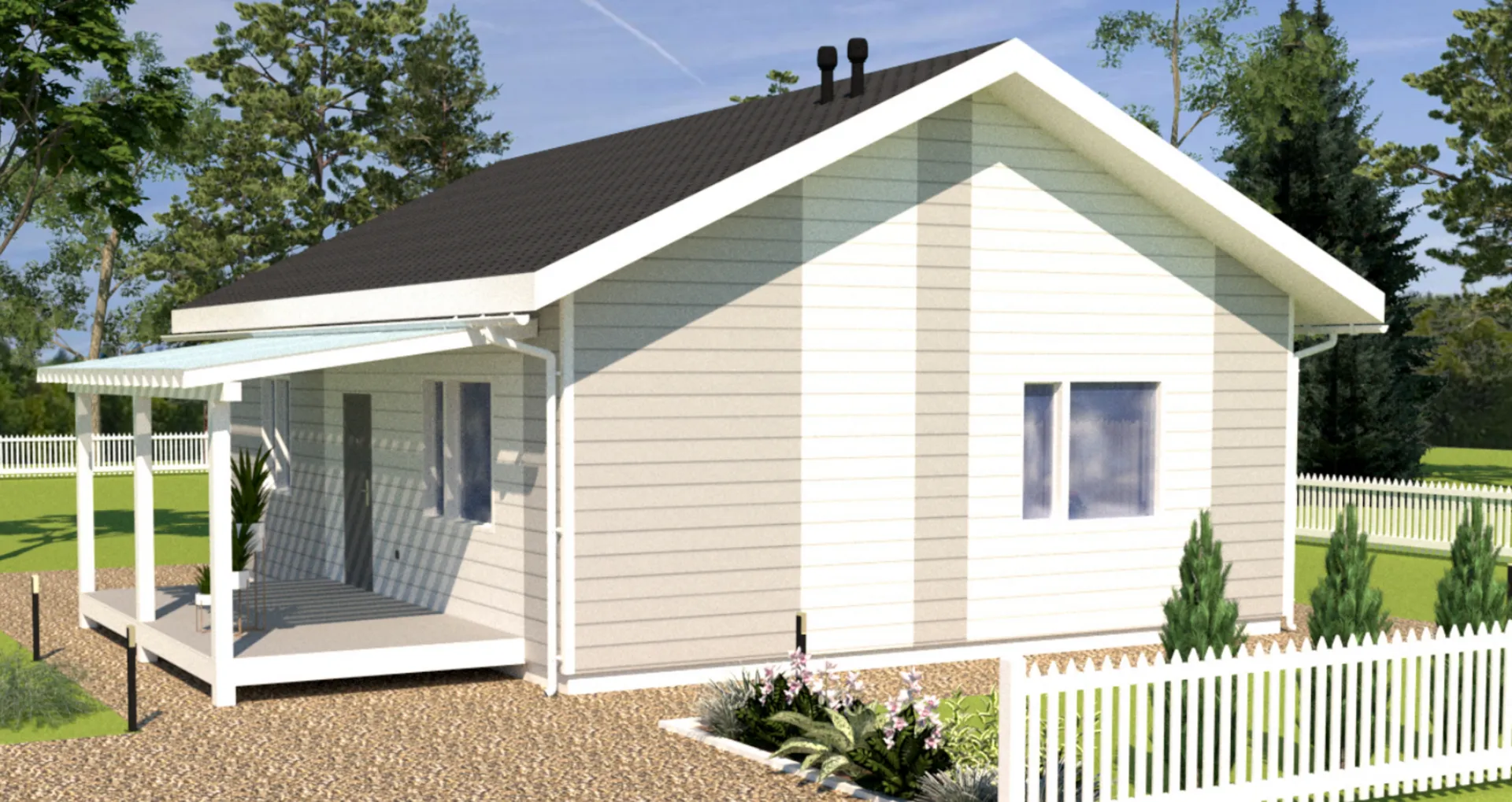 Каркасный дом 