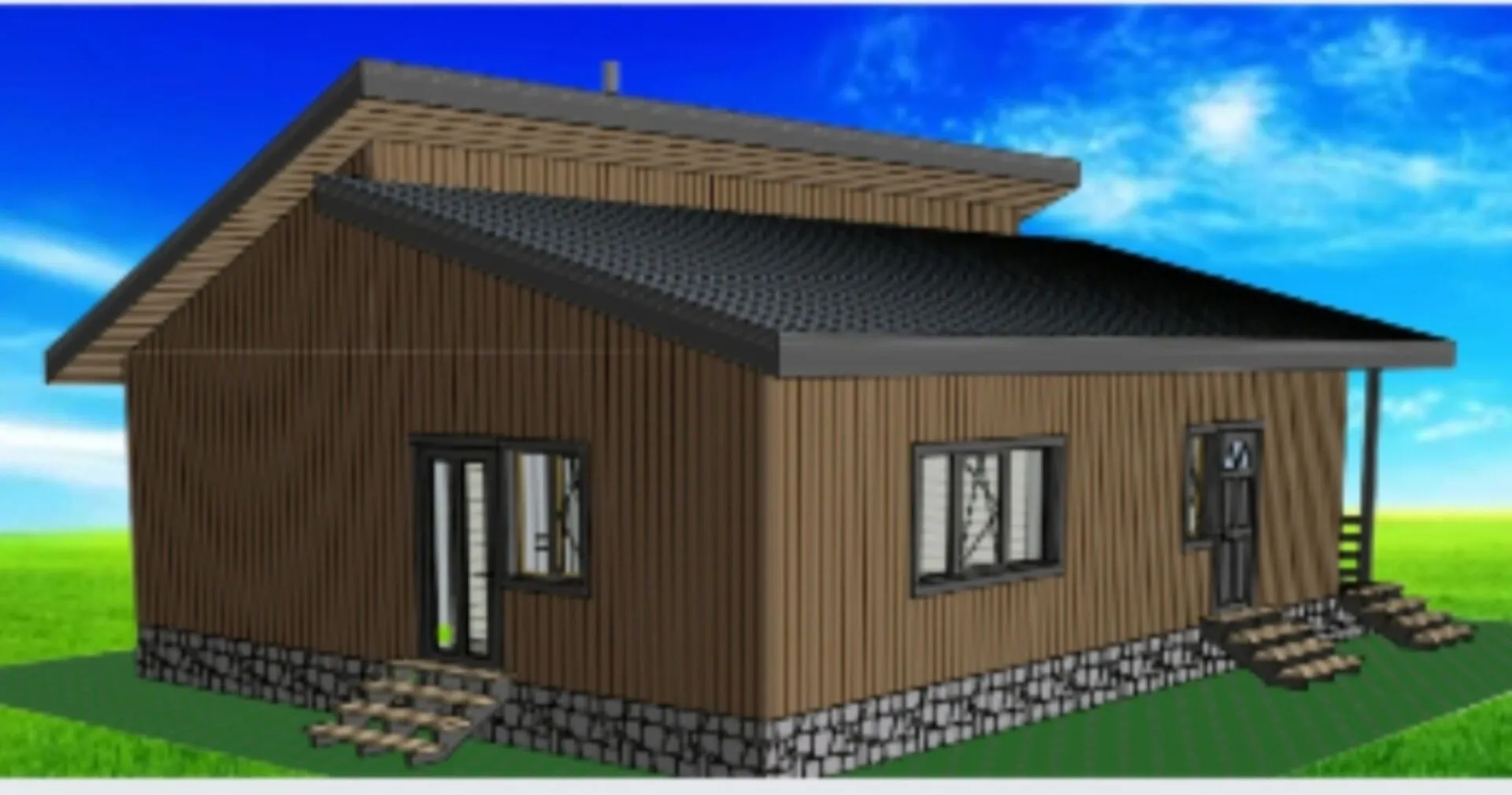 Каркасный дом 