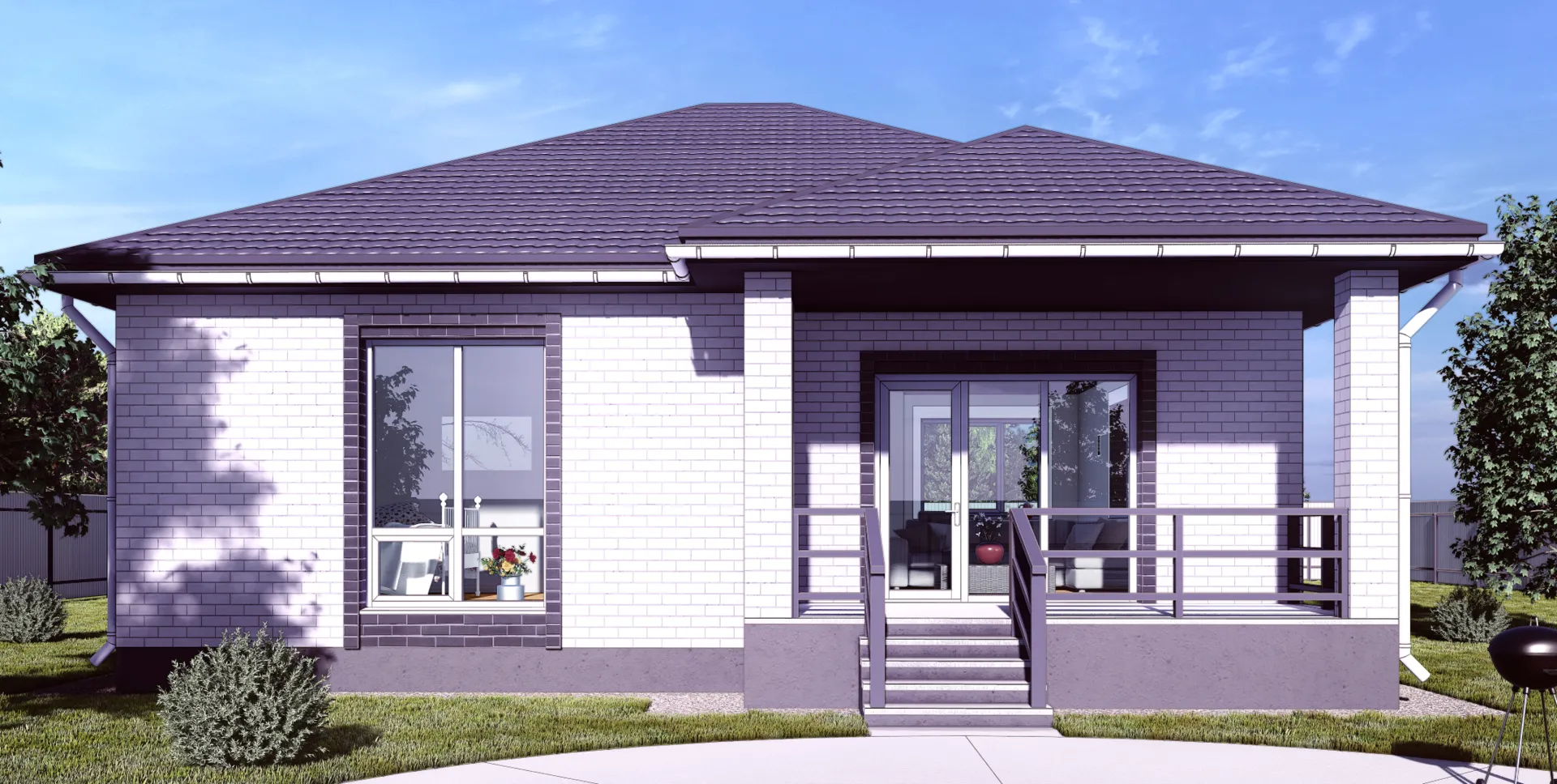 Проект загородного дома NHD-151