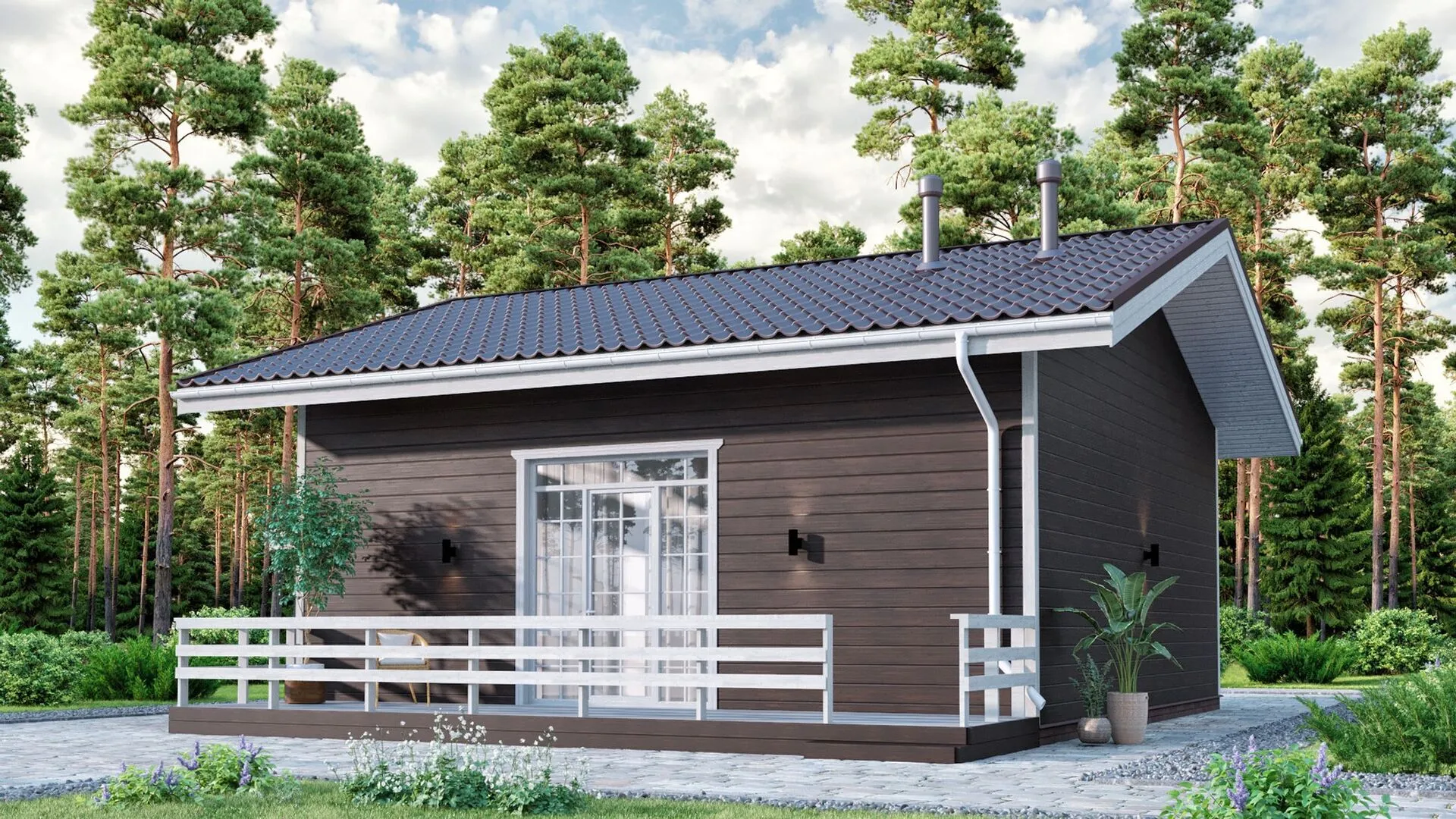 Загородный дом Б4 2.0