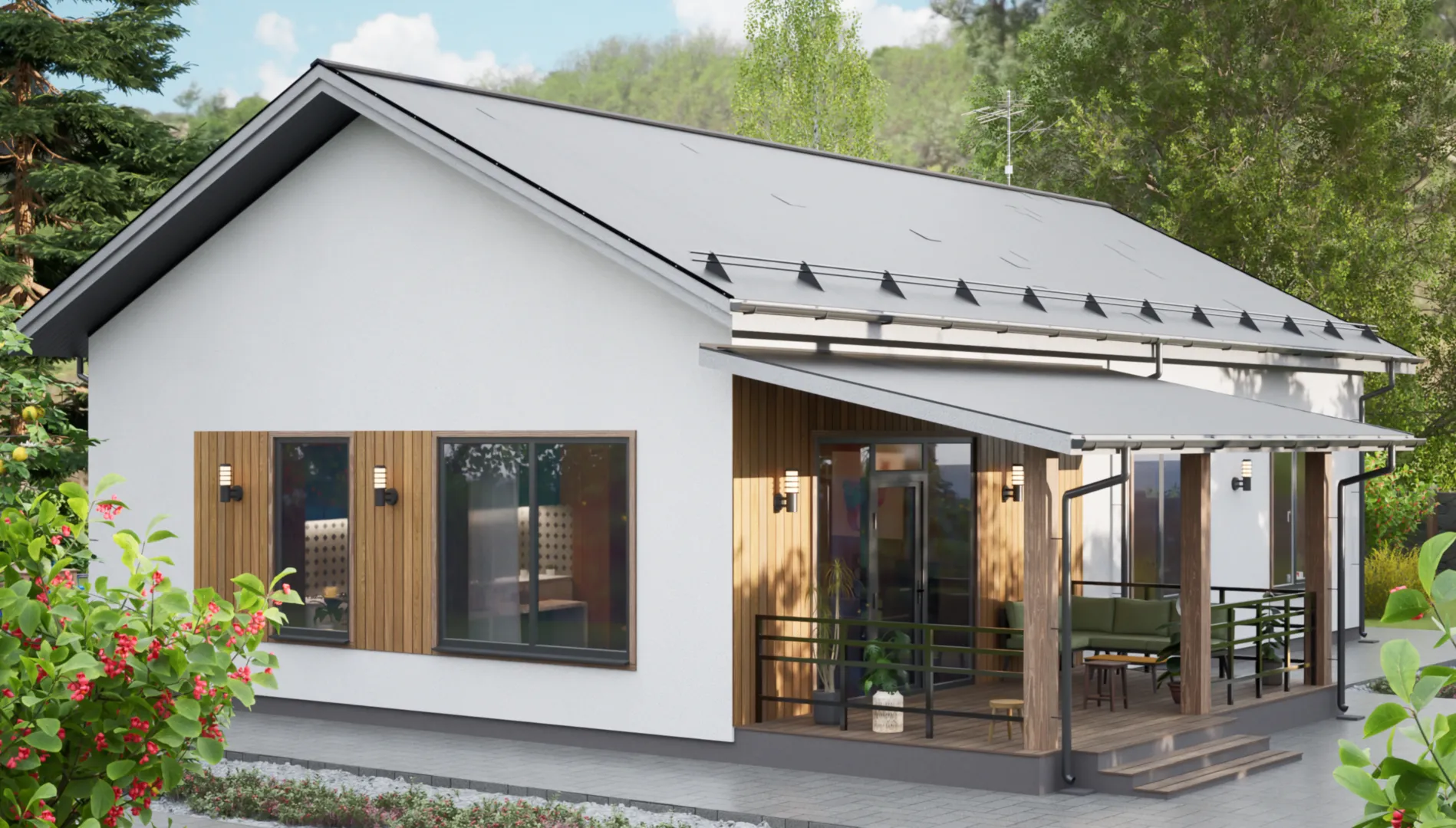 Загородный дом. Серия 