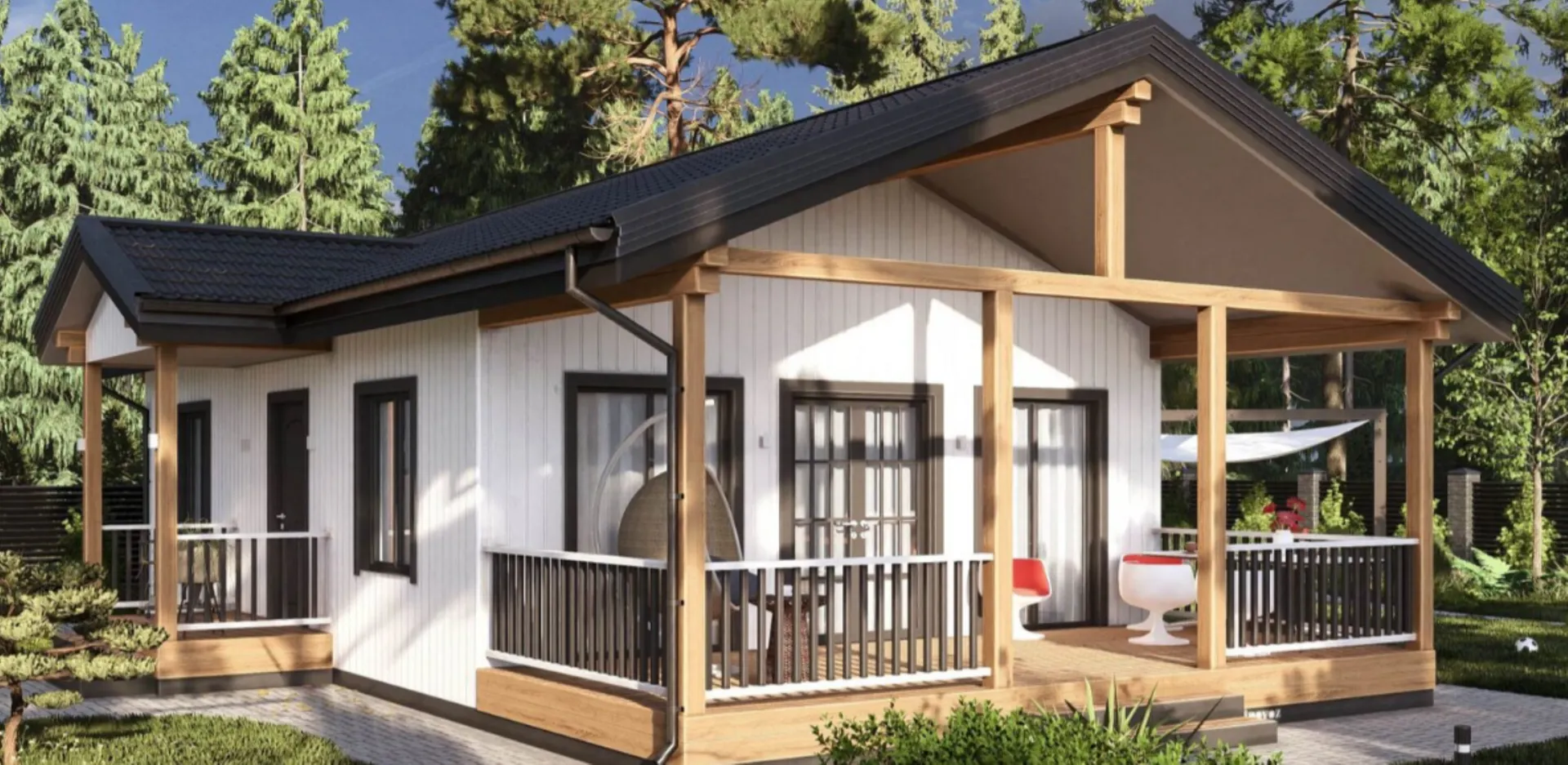 Амир дом с навесом