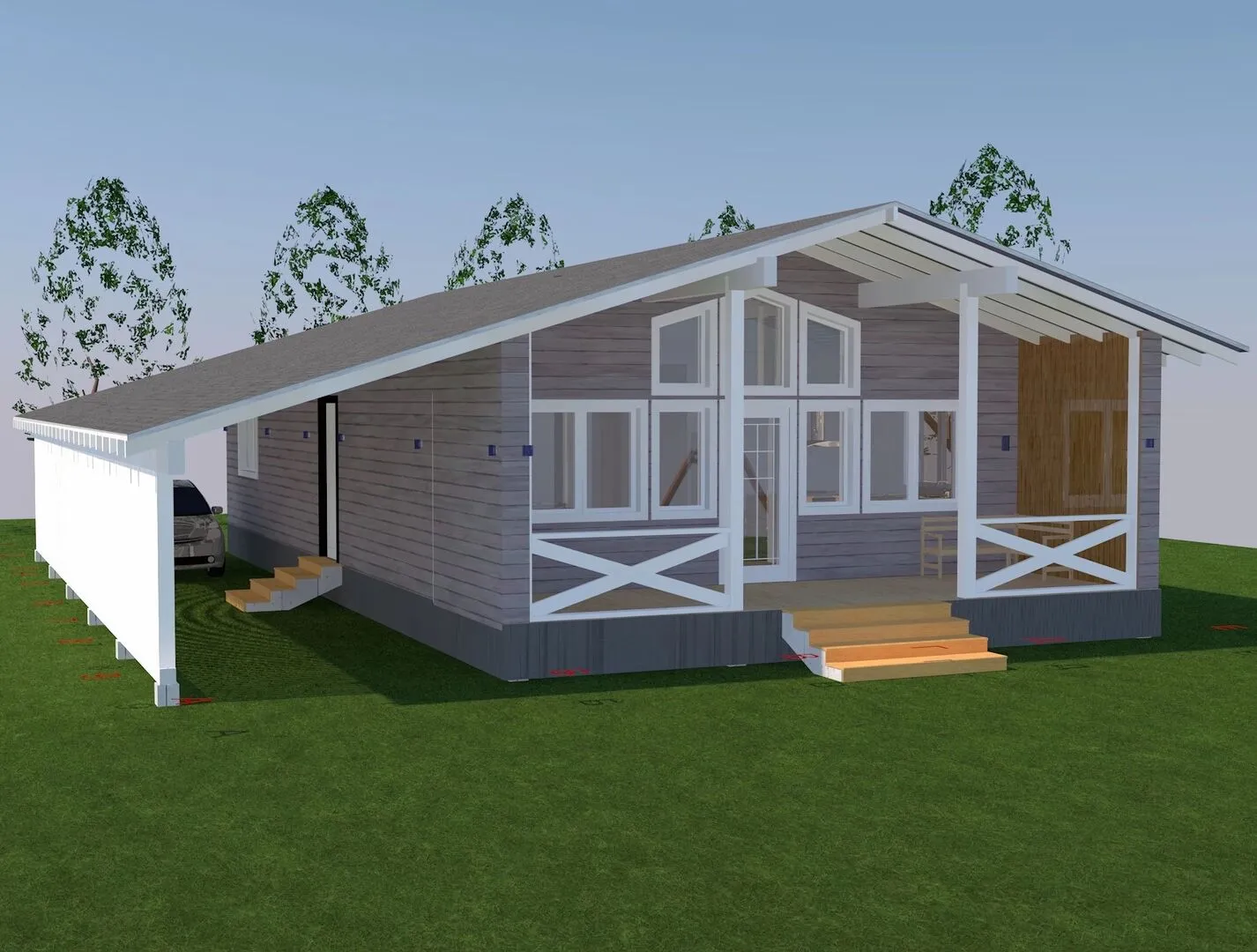 Одноэтажный дом Е-40