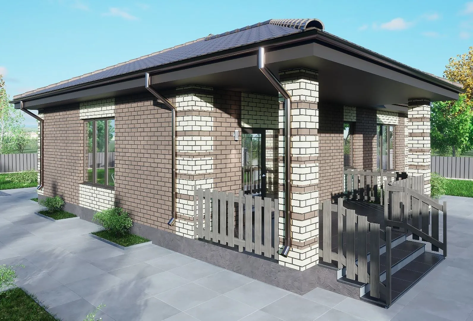 Одноэтажный дом СП 26