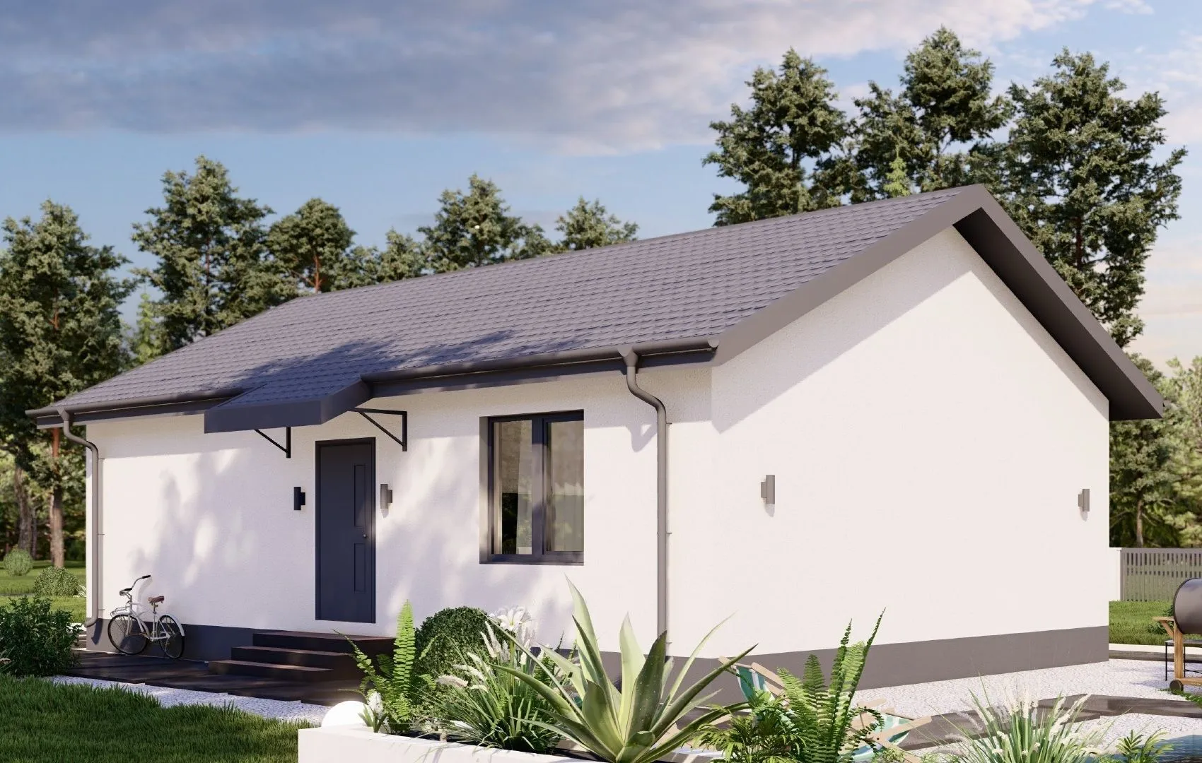 AR-75 в мокрой штукатурке