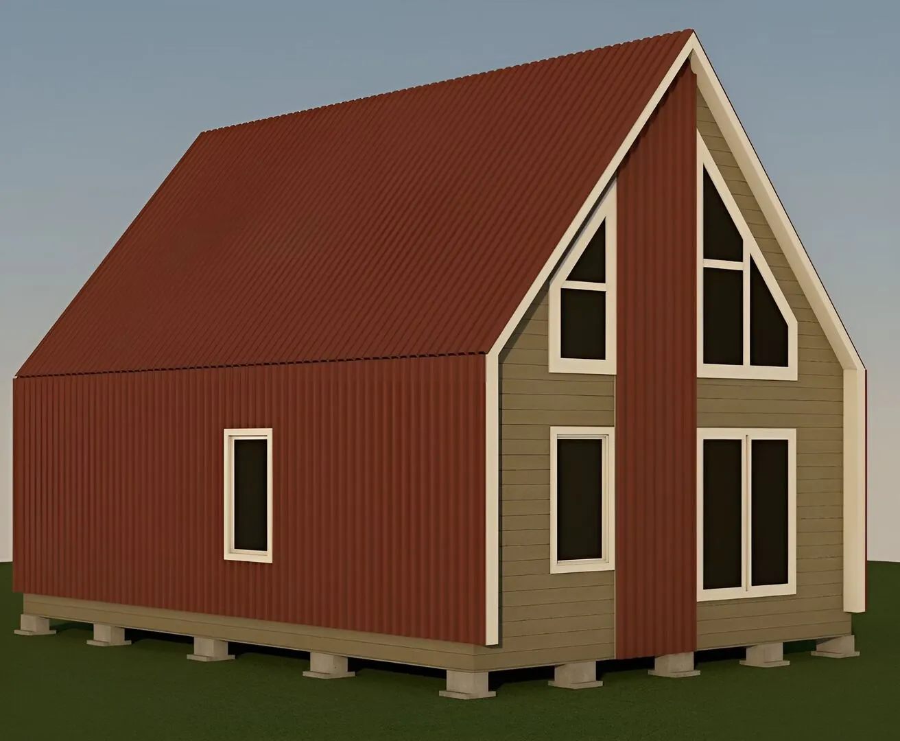 Дачник 6х9 Барн