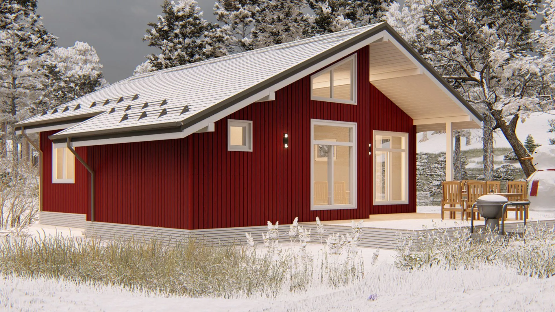 Скандинавский дом 