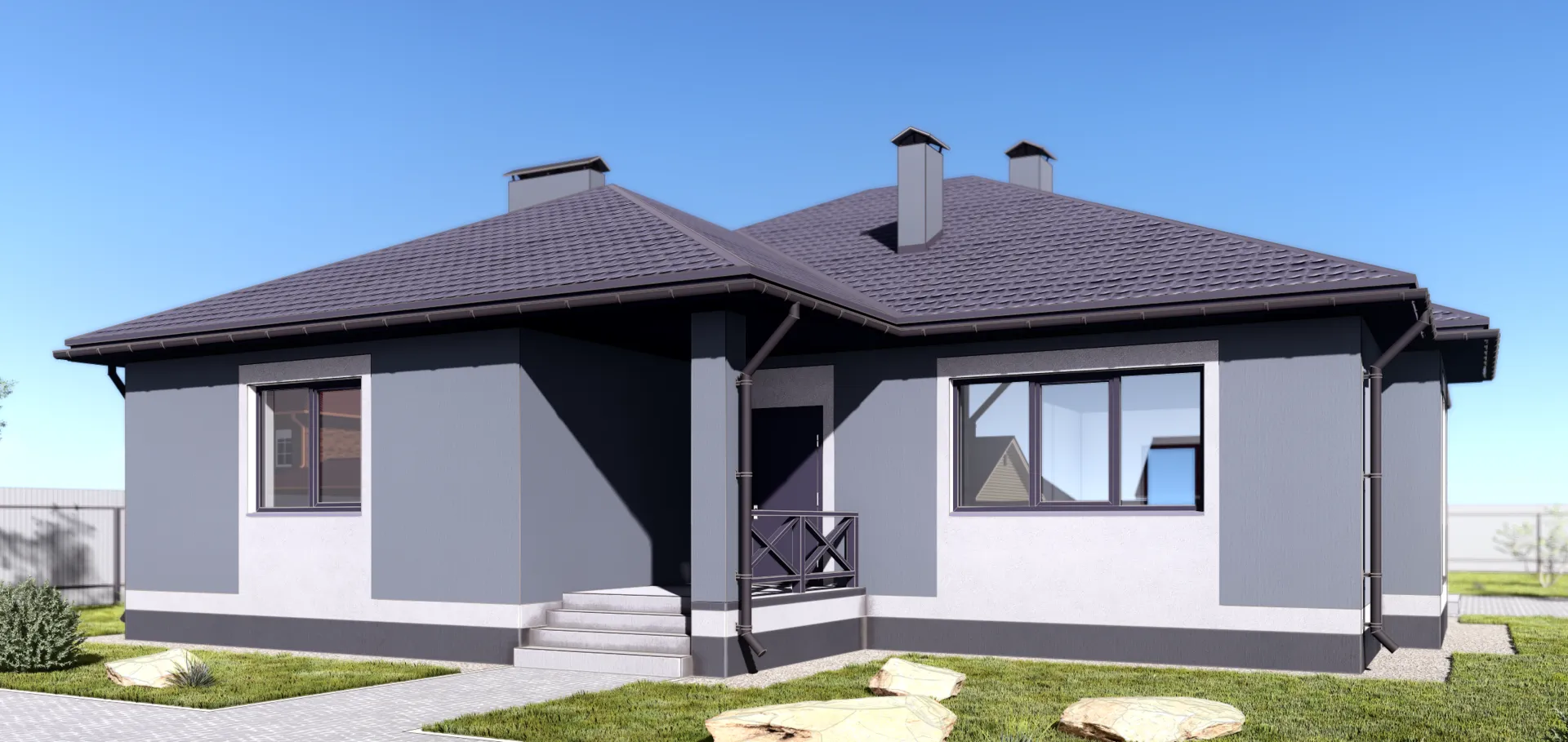 Проект загородного дома NHD-141