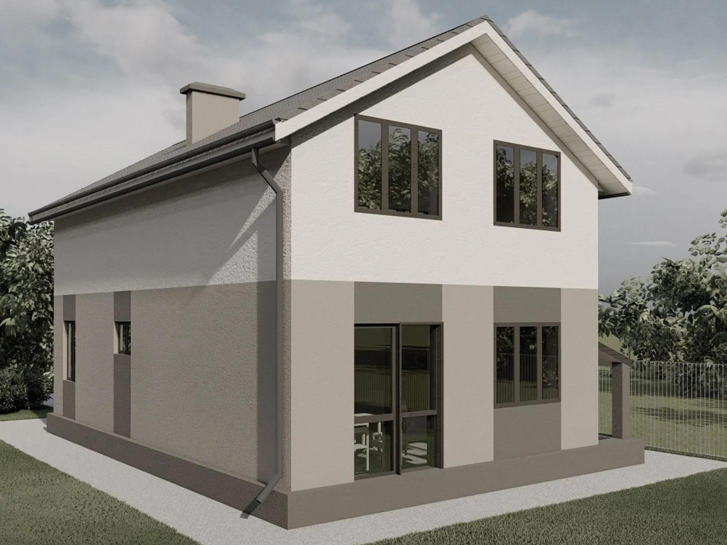 Индивидуальный жилой дом 4