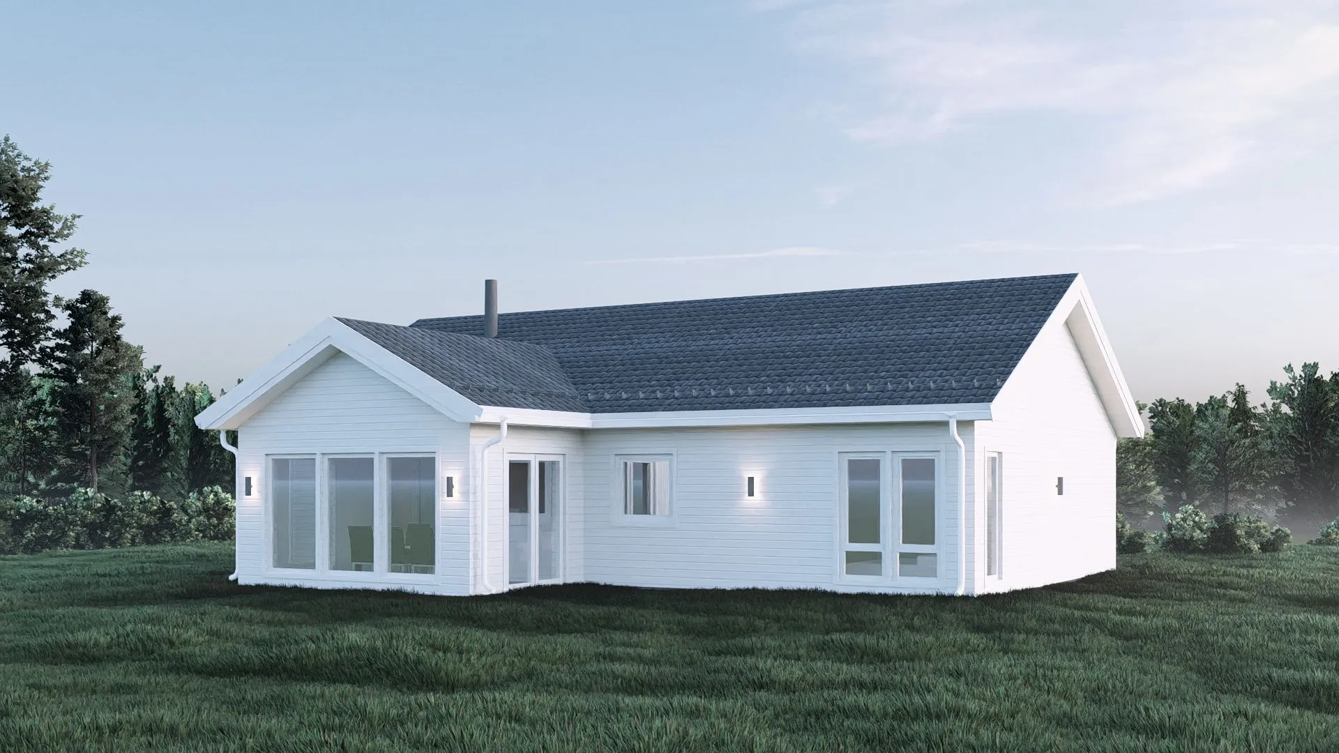 Линеа - дом заводского изготовления (ПРЕФАБ)