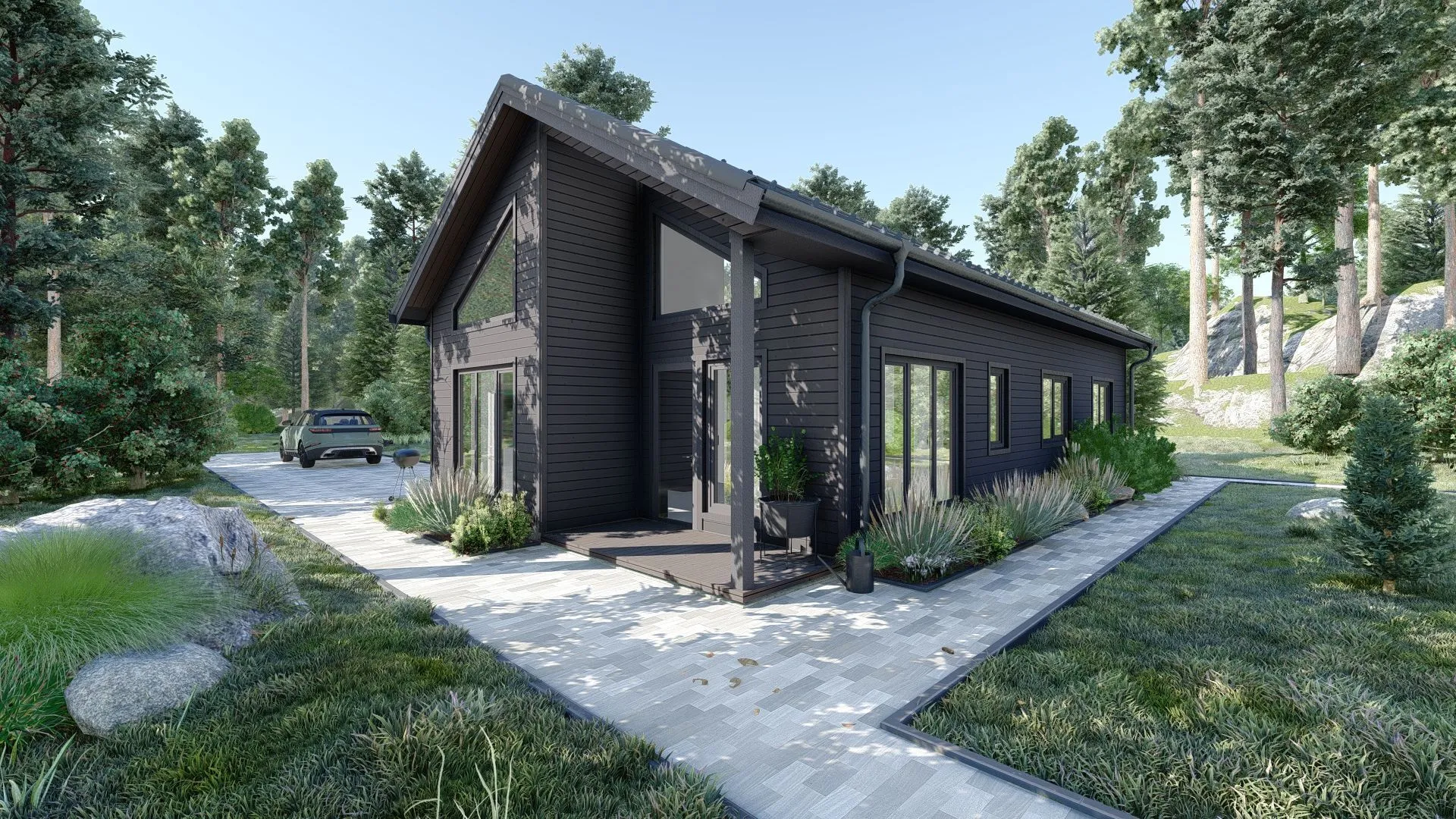 Хютте 116 - дом заводского изготовления (ПРЕФАБ)