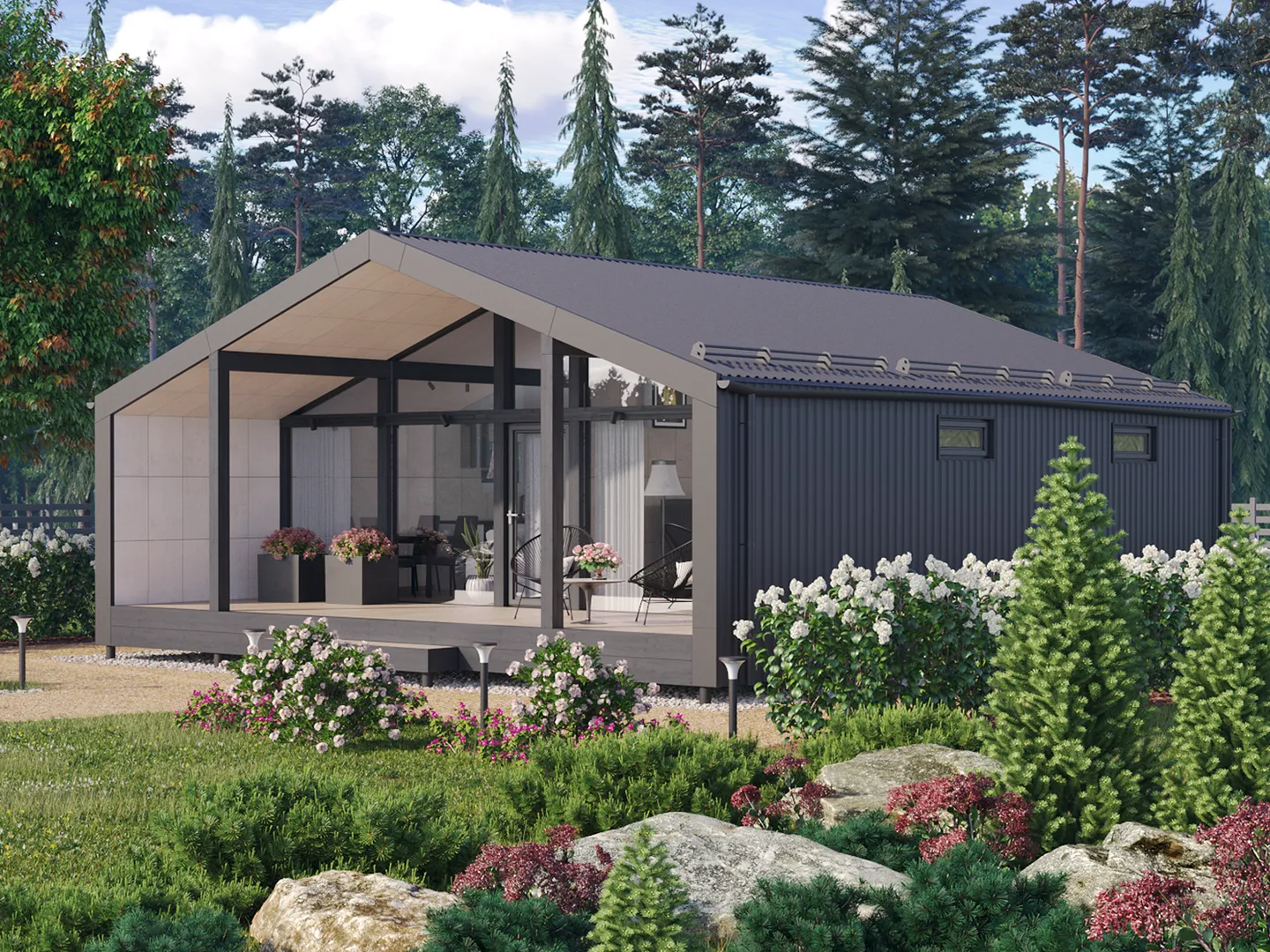 Барн хаус 6*12 Йорк