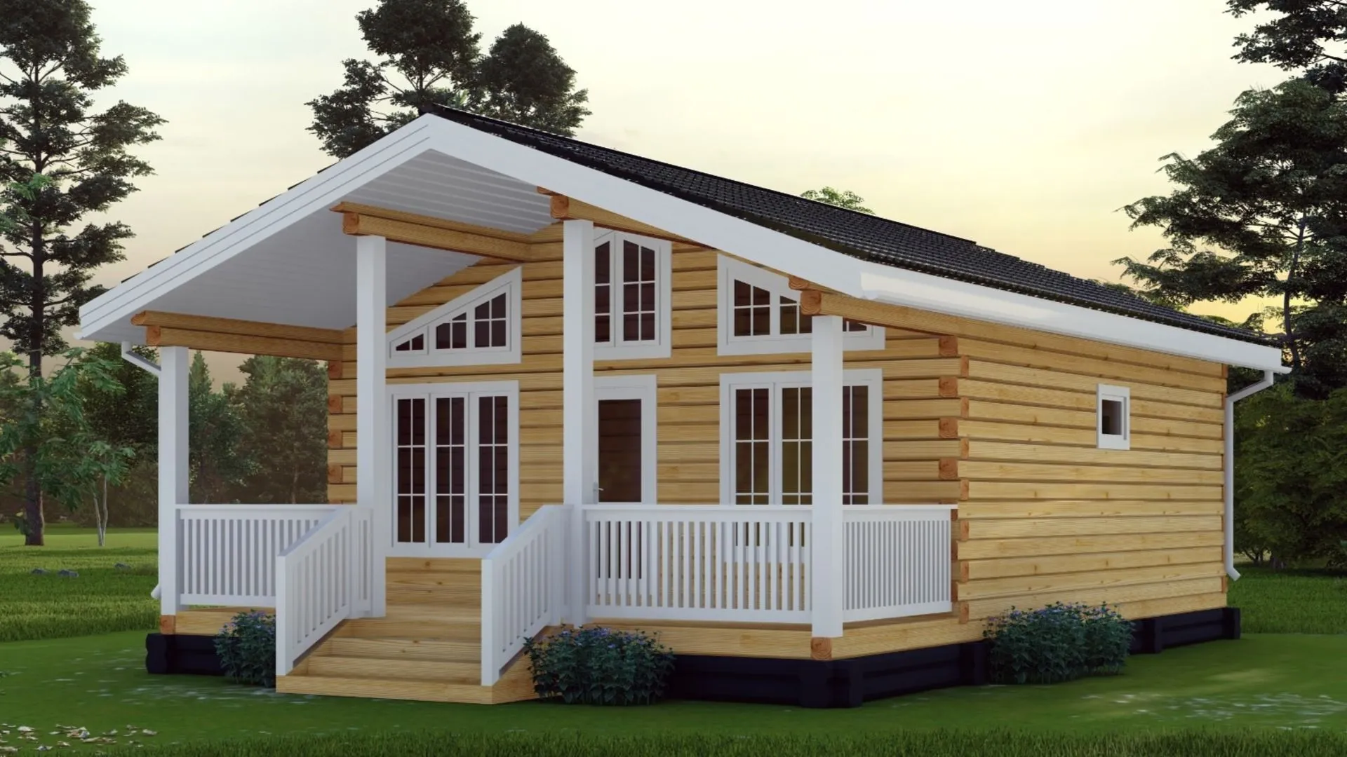 Загородный дом шале ЯК-24