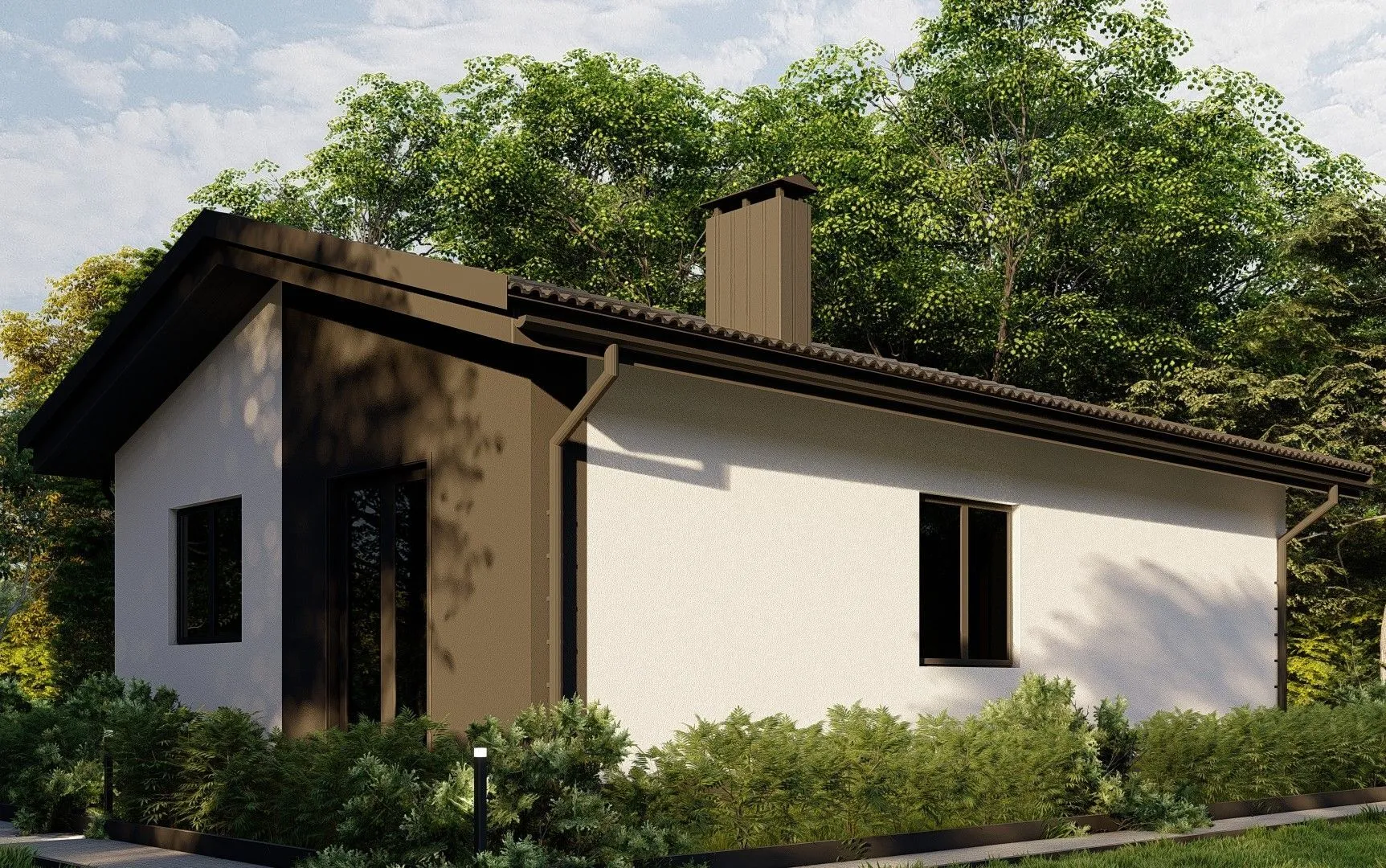 Одноэтажный дом Б-8