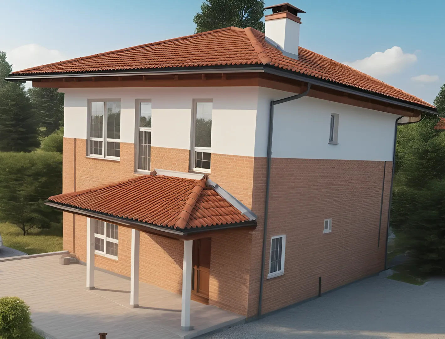 Двухэтажного дома Вилла S