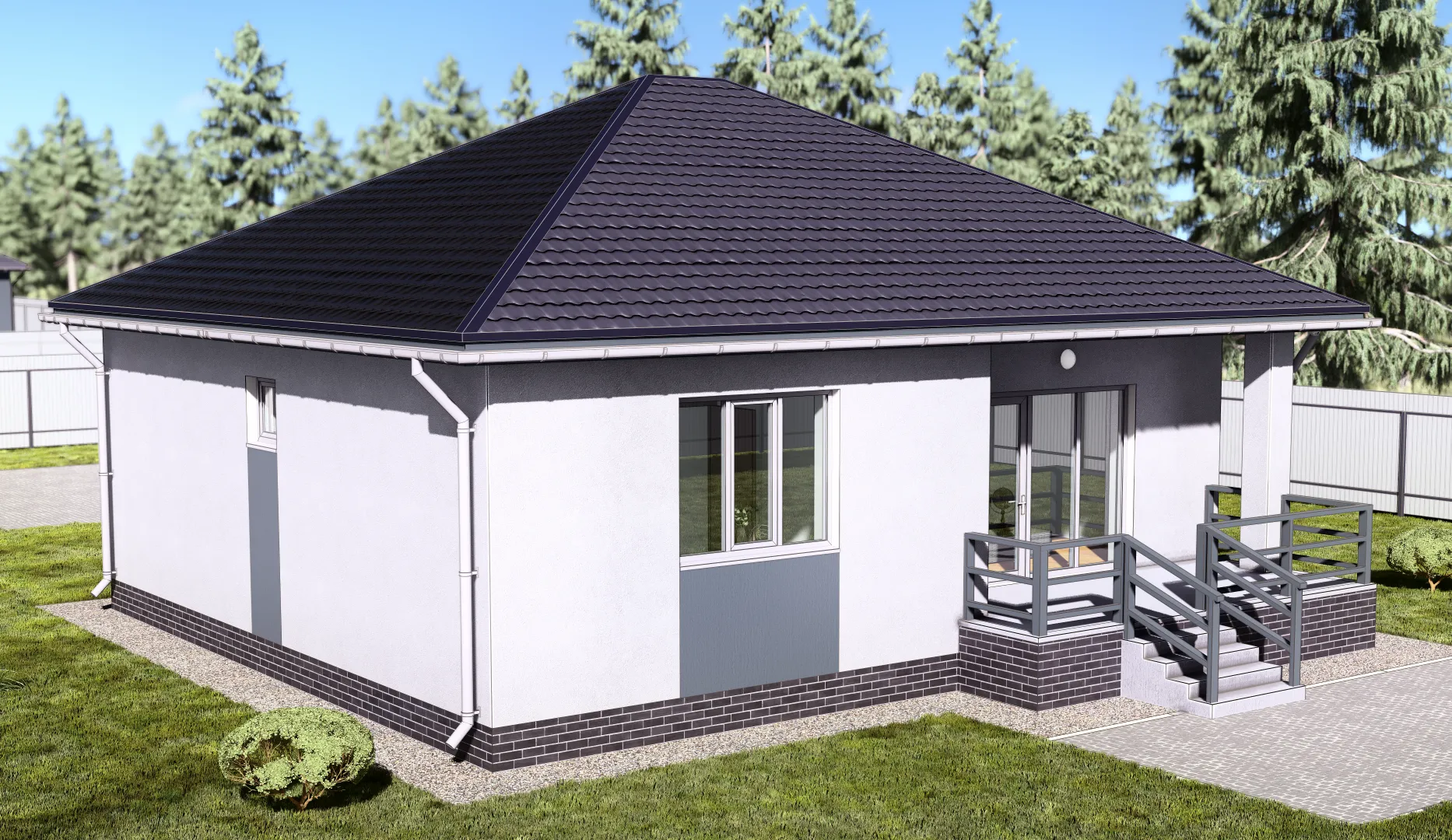 Проект загородного дома NHD-145