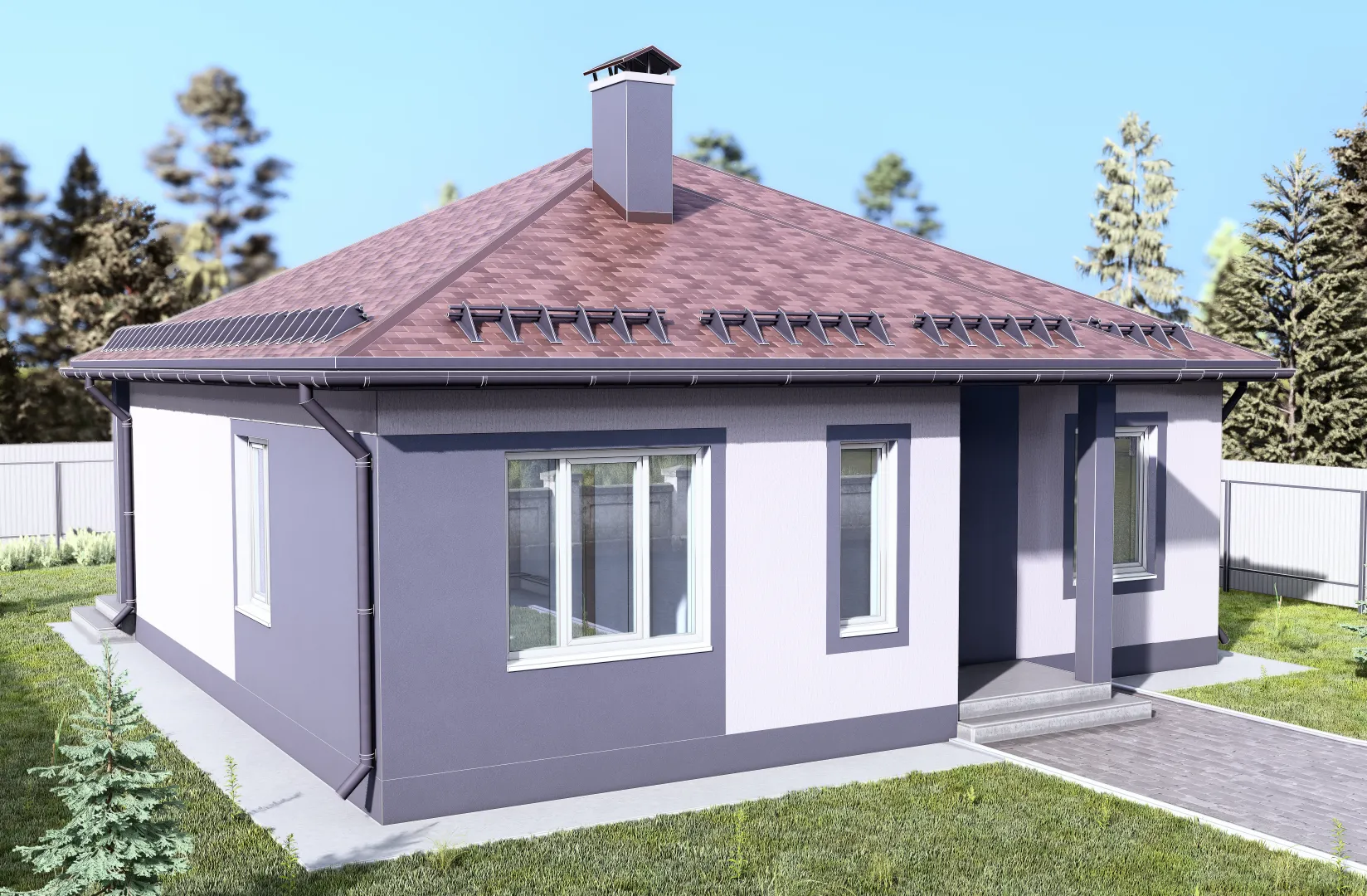 Проект загородного дома NHD-102