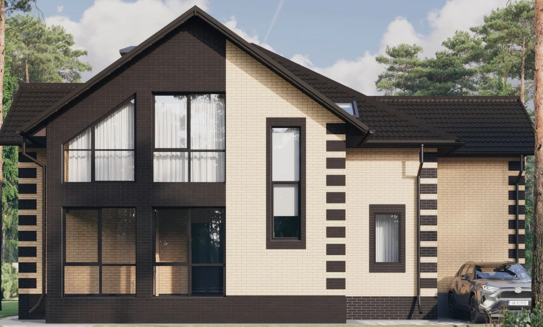 Двухэтажный дом СМ-22