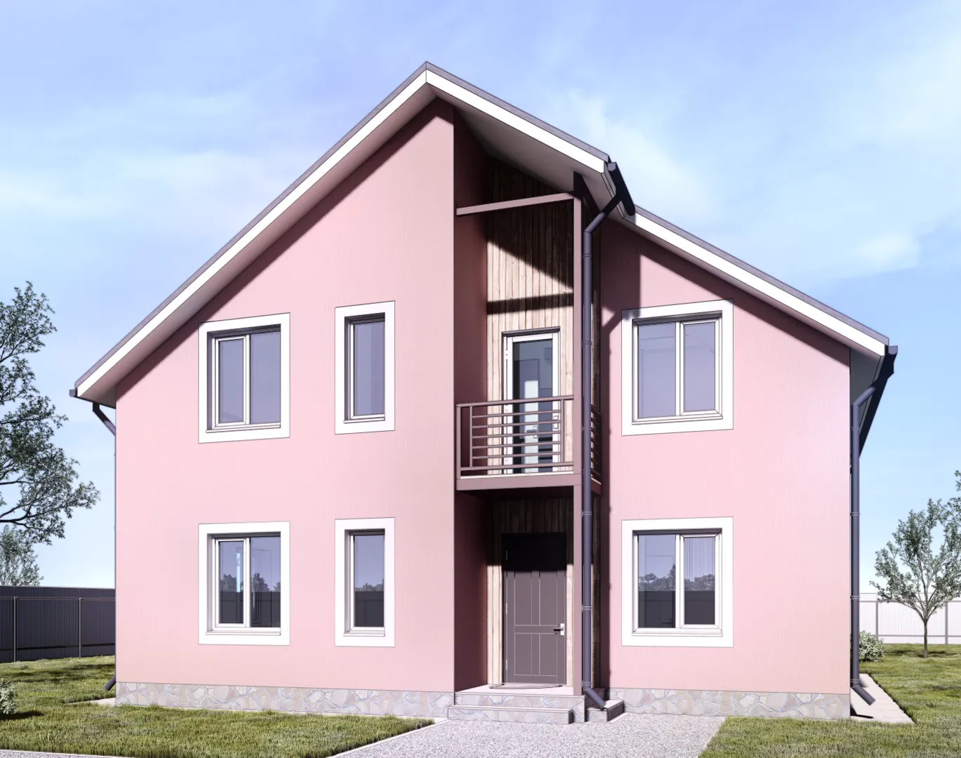 Проект загородного дома NHD-124