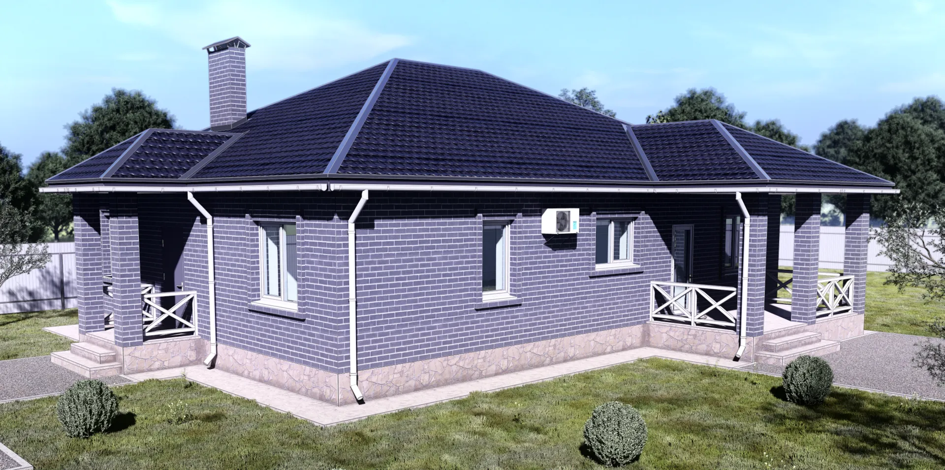 Проект загородного дома NHD-119