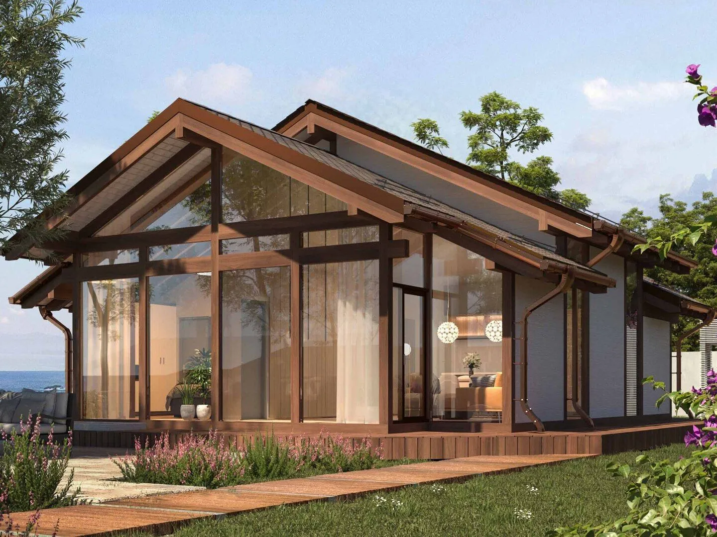 Одноэтажный дом Прайд