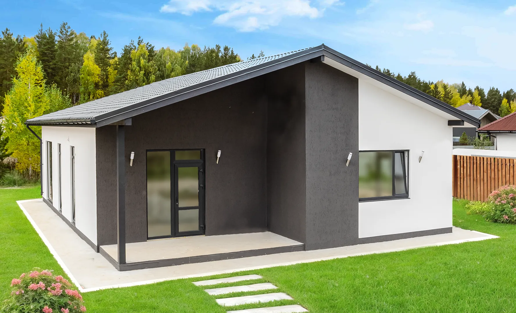 Каменный загородный дом SHILO-М1