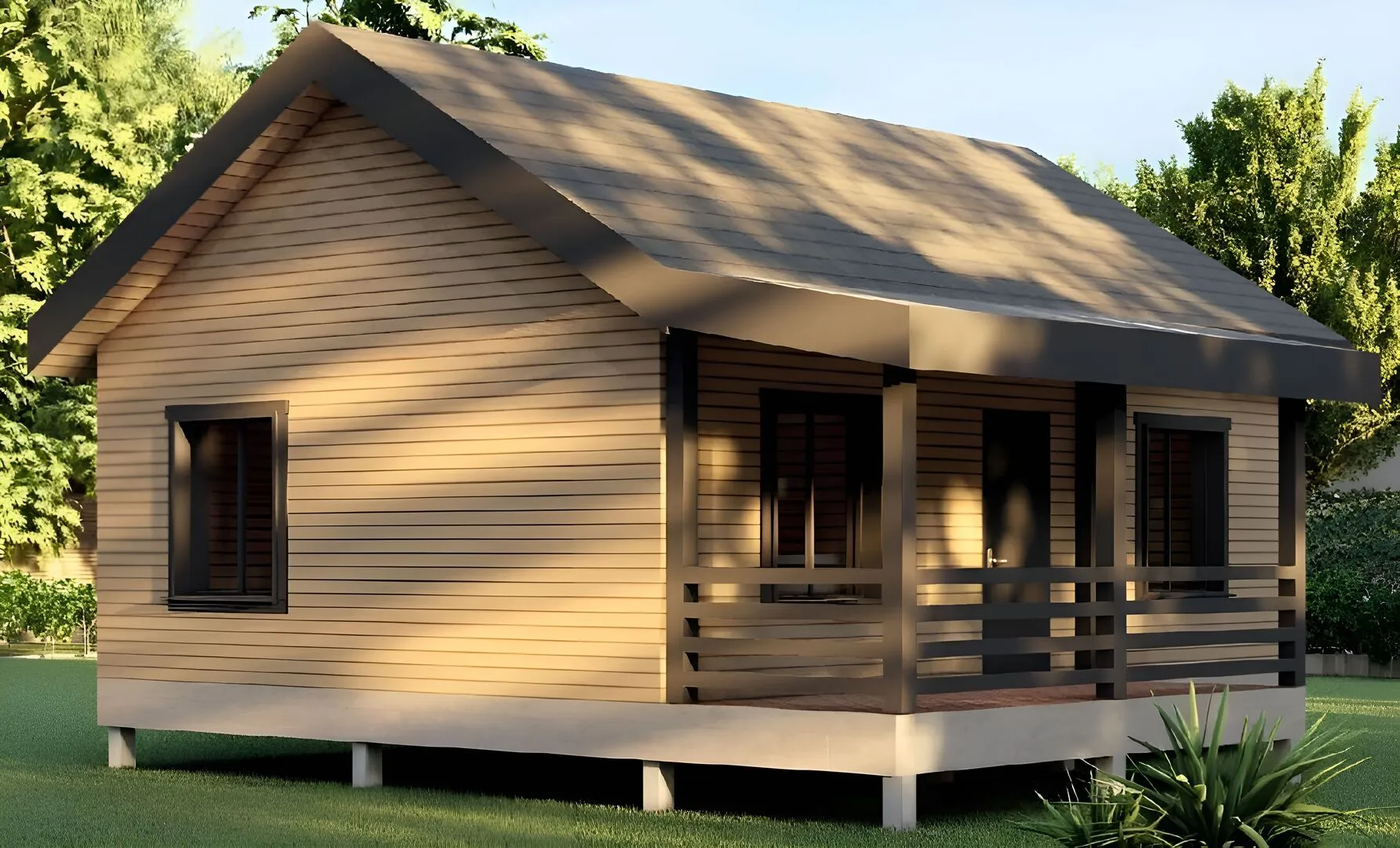 Каркасный дом 50,1 кв.м