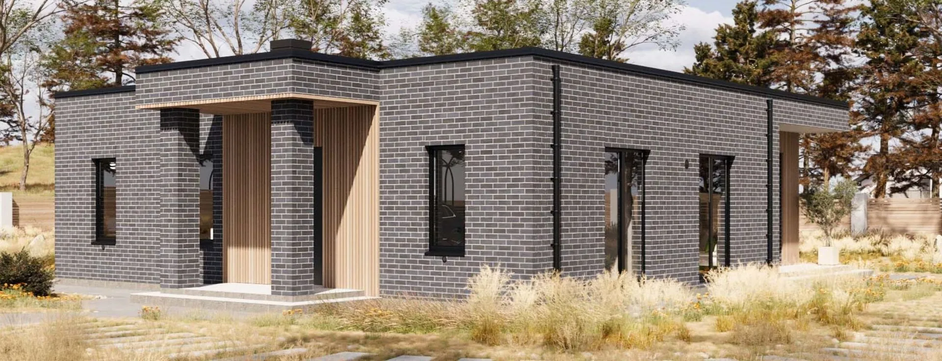 Дом из газобетона 