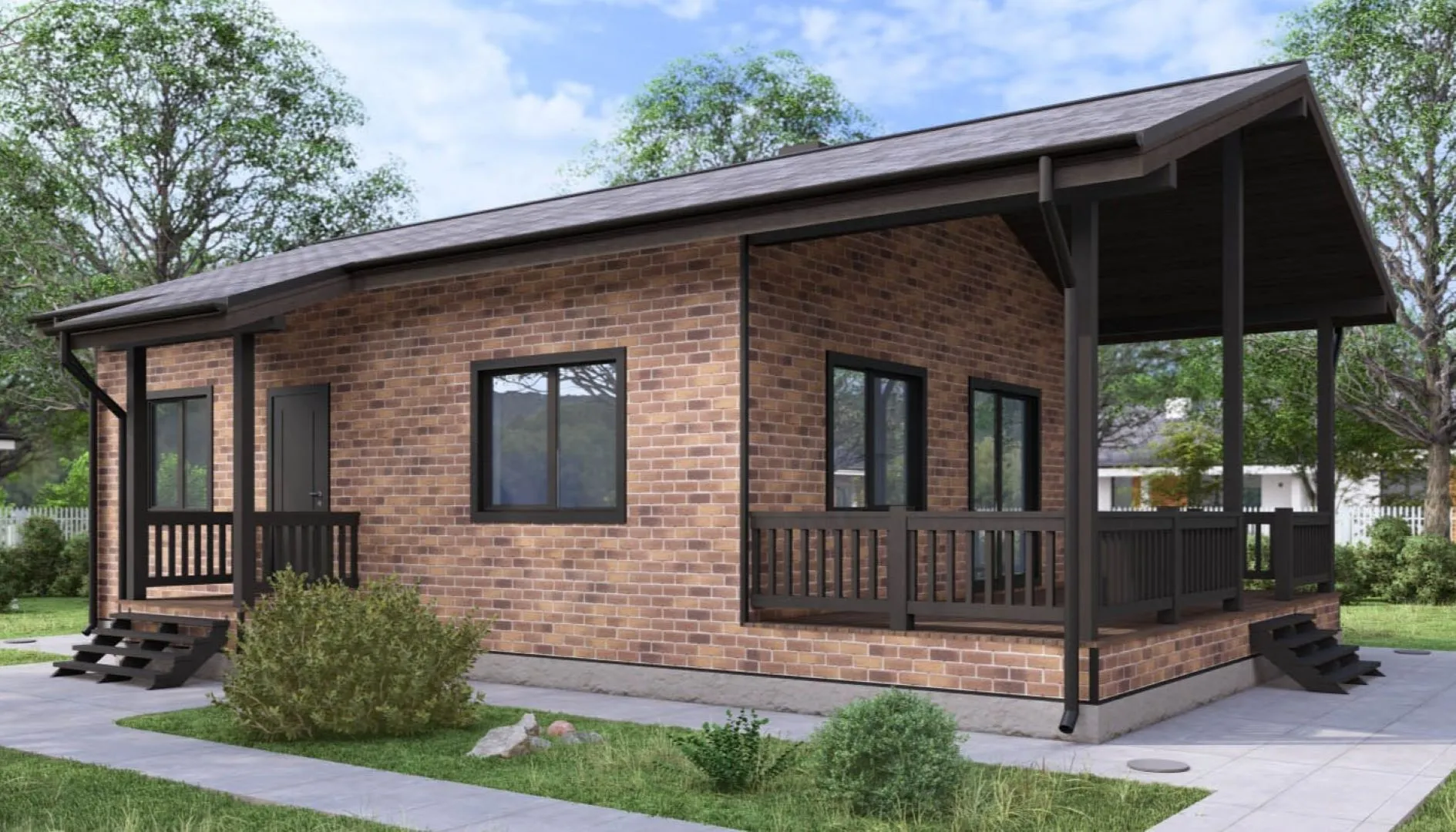 Каркасный дом 