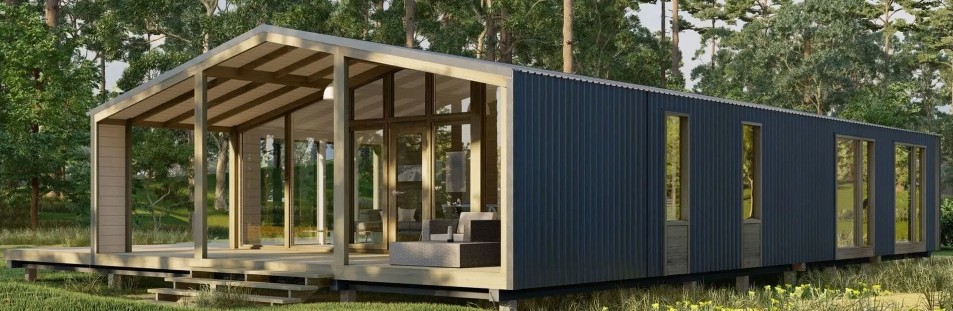 Модульный дом FL 103 (Х103)