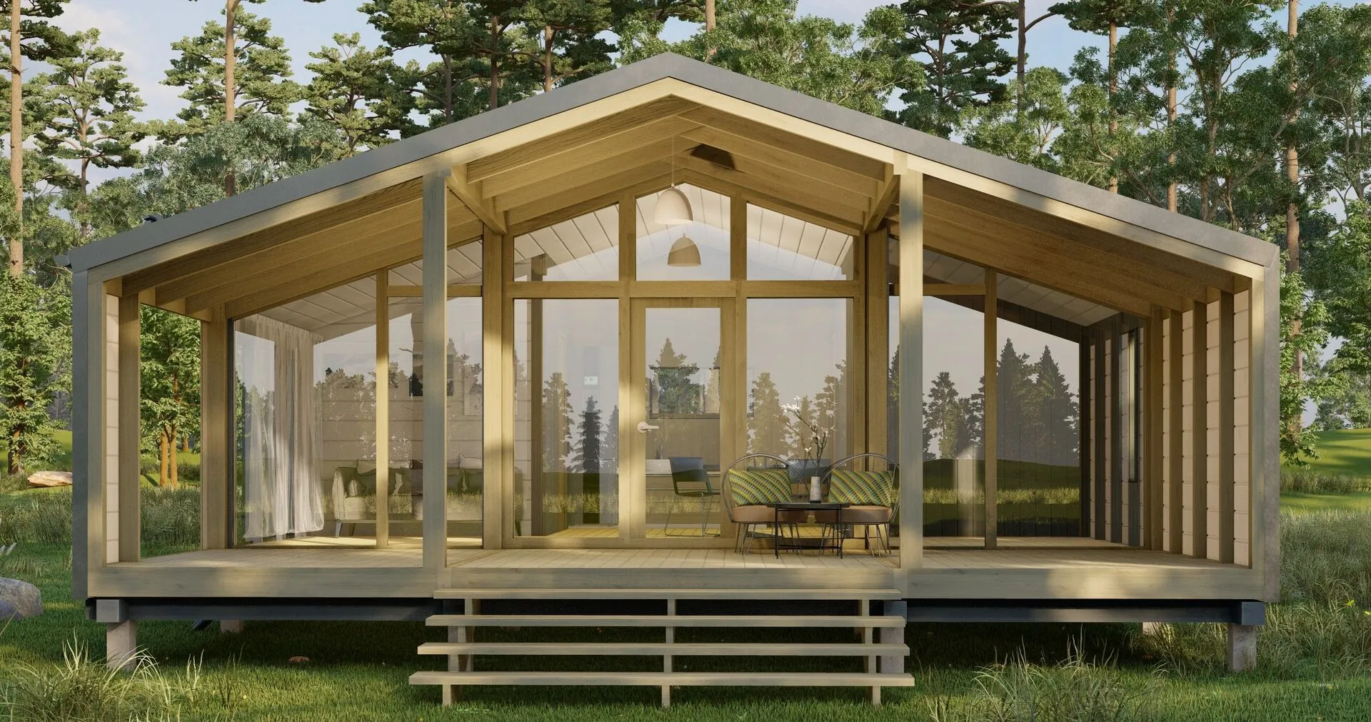 Модульный дом FL 43 (К43)