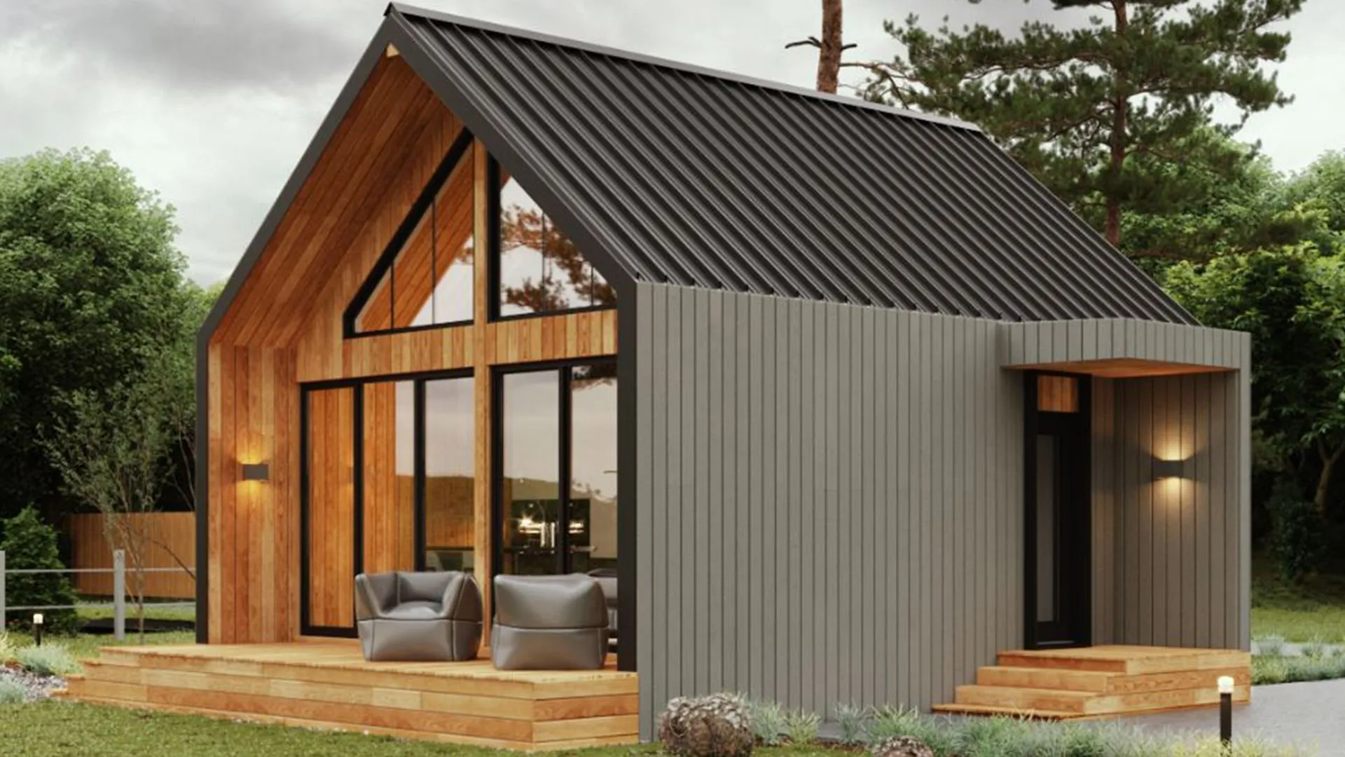 Двухэтажный дом Дабл