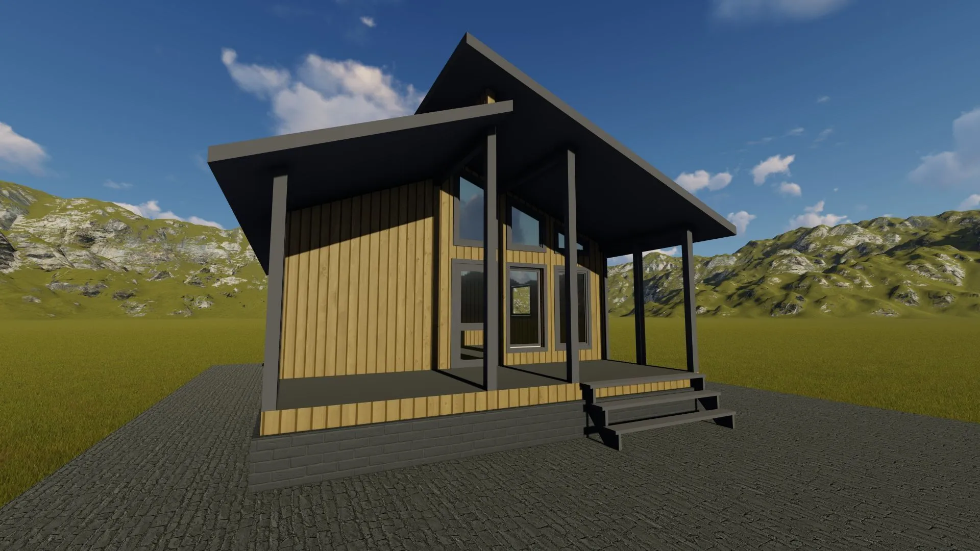 Каркасный дом Тим