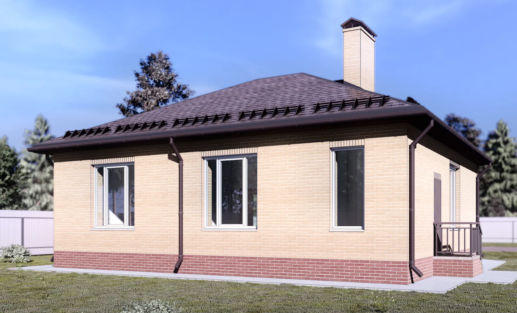 Проект загородного дома NHD-104