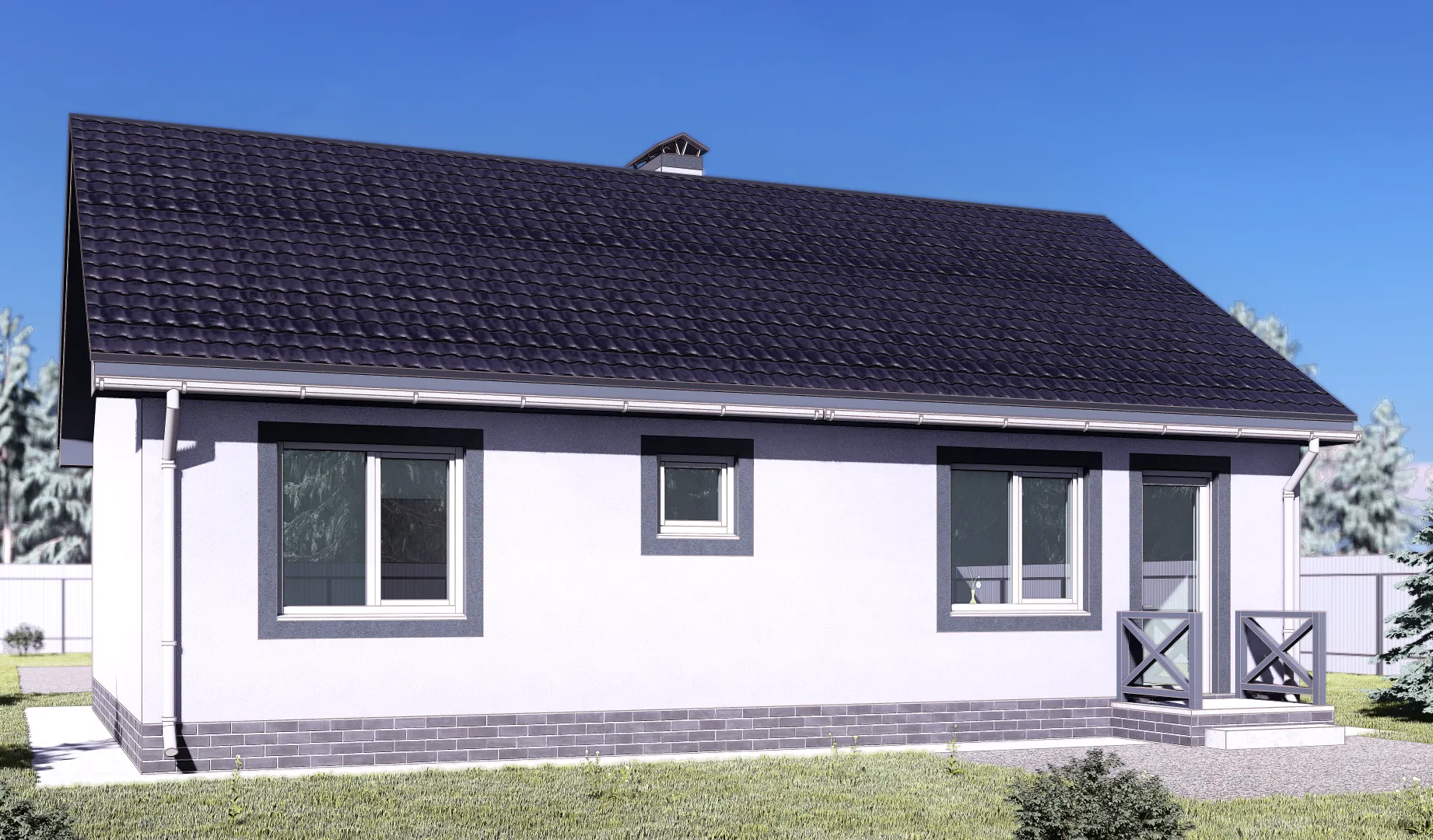 Проект загородного дома NHD-101