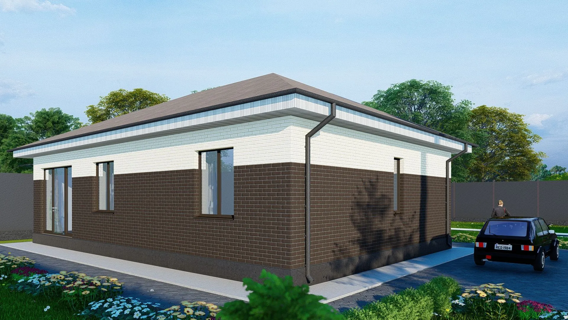 Загородный дом 90