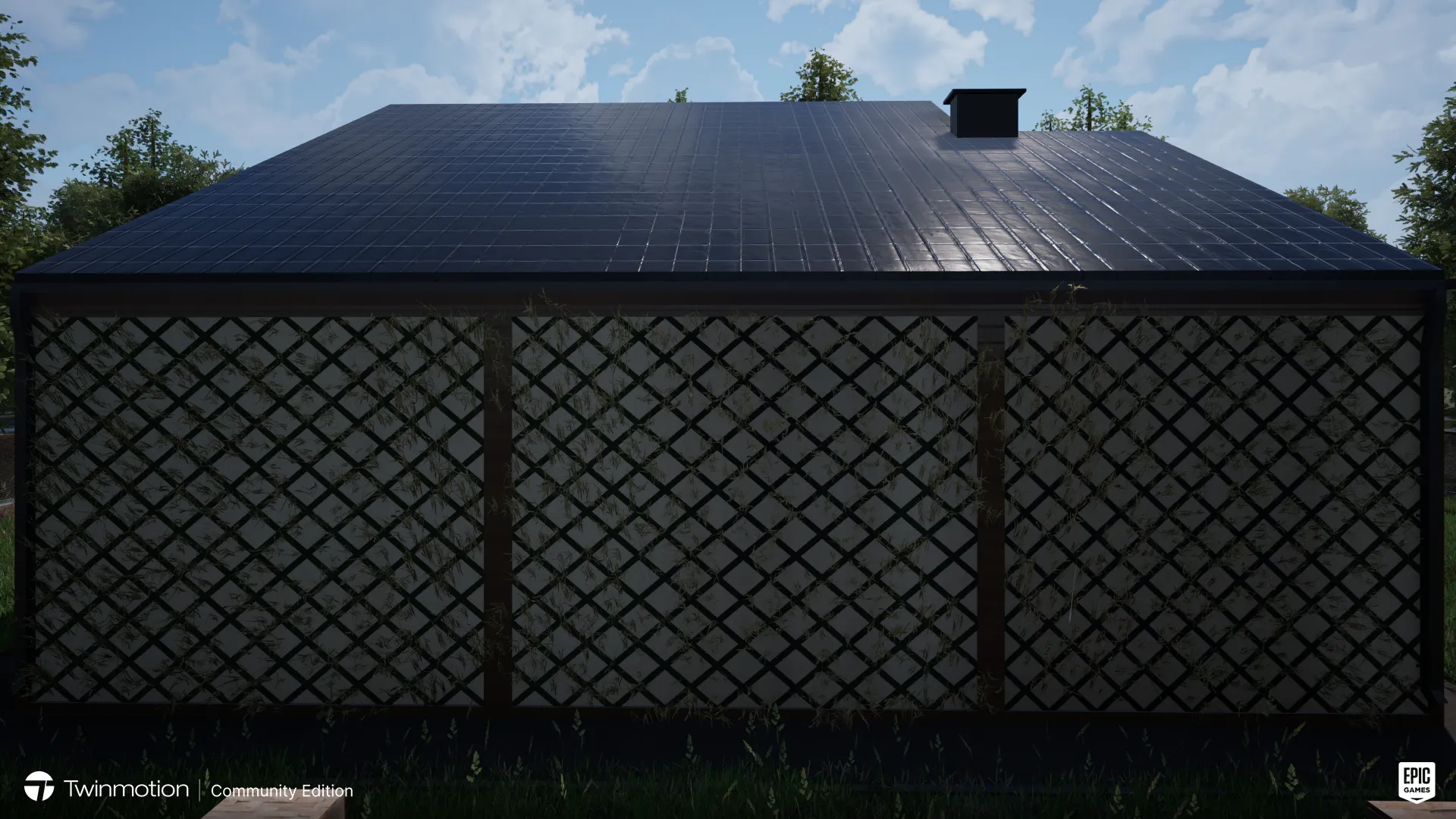 Двухэтажный дом Black Г-4