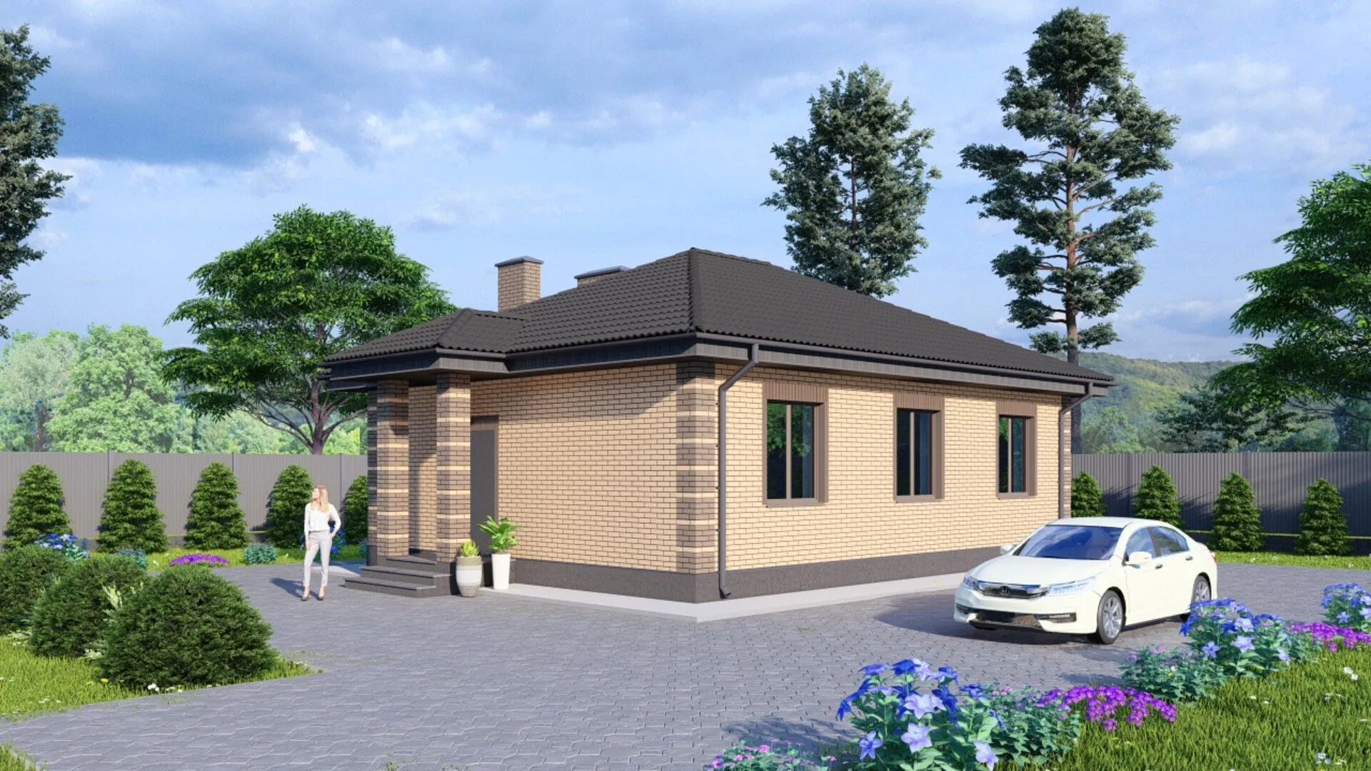 Загородный дом 74