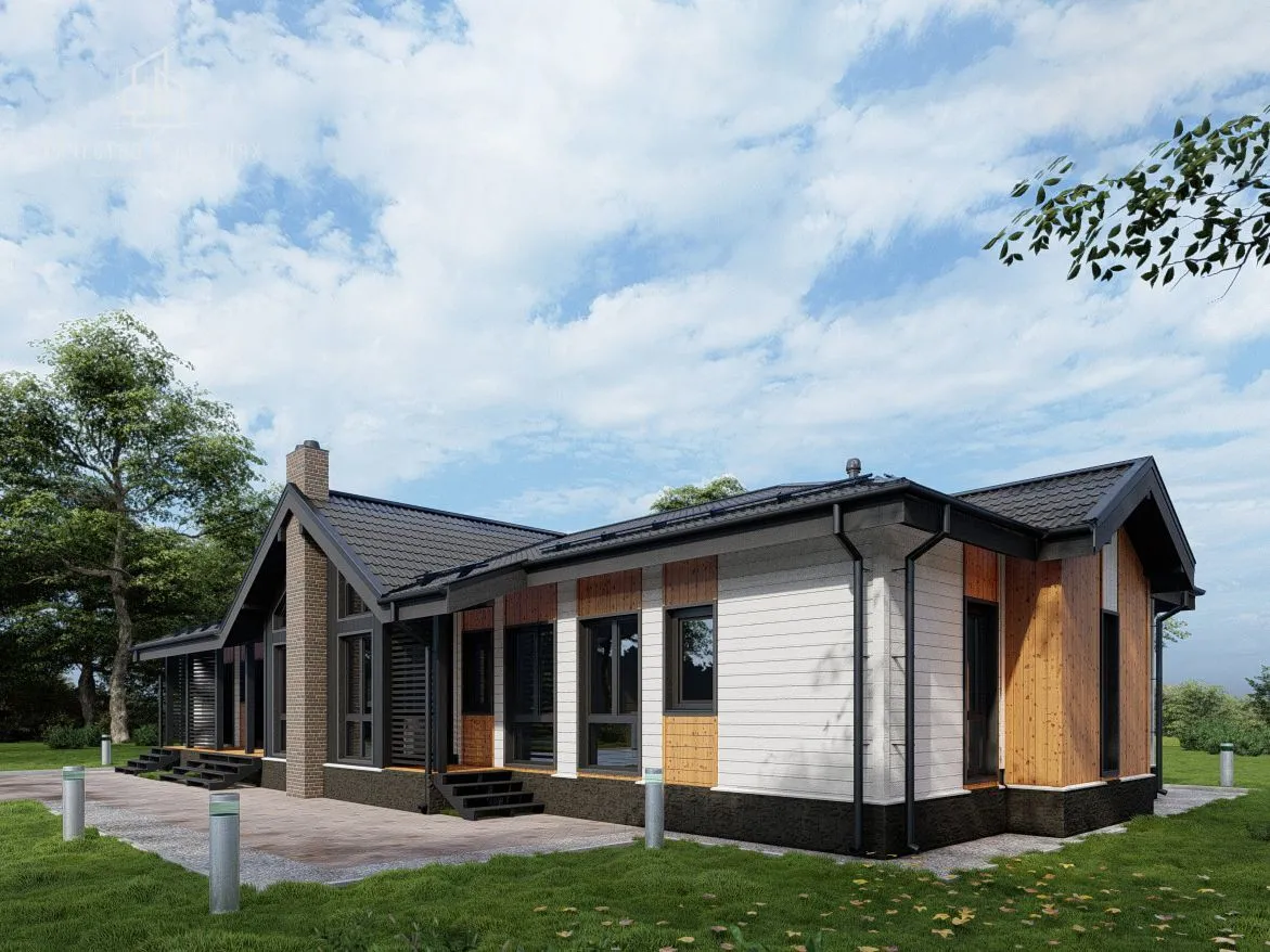 Одноэтажный дом 